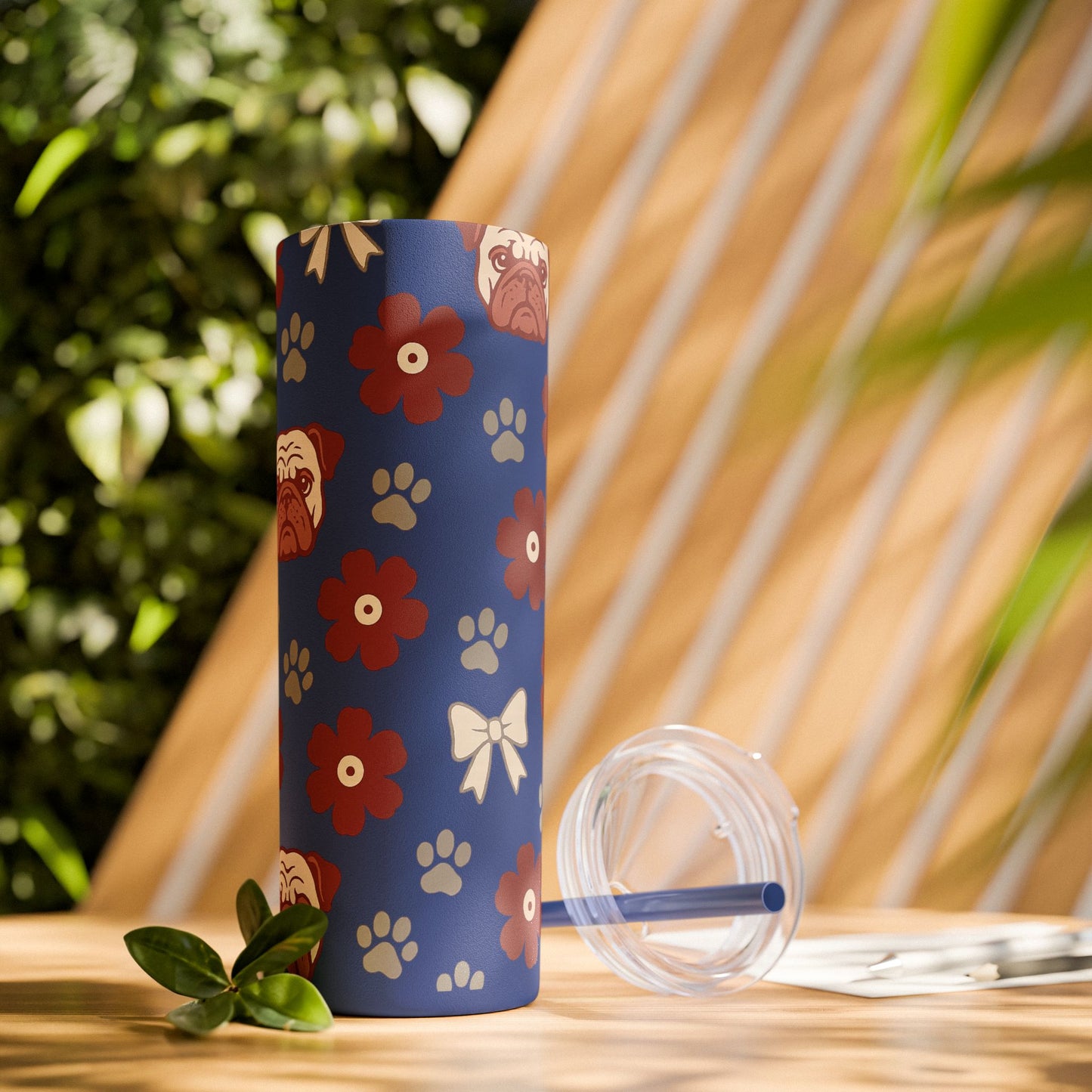 MS Bulldogs Skinny Tumbler, Graduation Gift, Mississippi Game Day, Go Dogs, Starkville, MS.