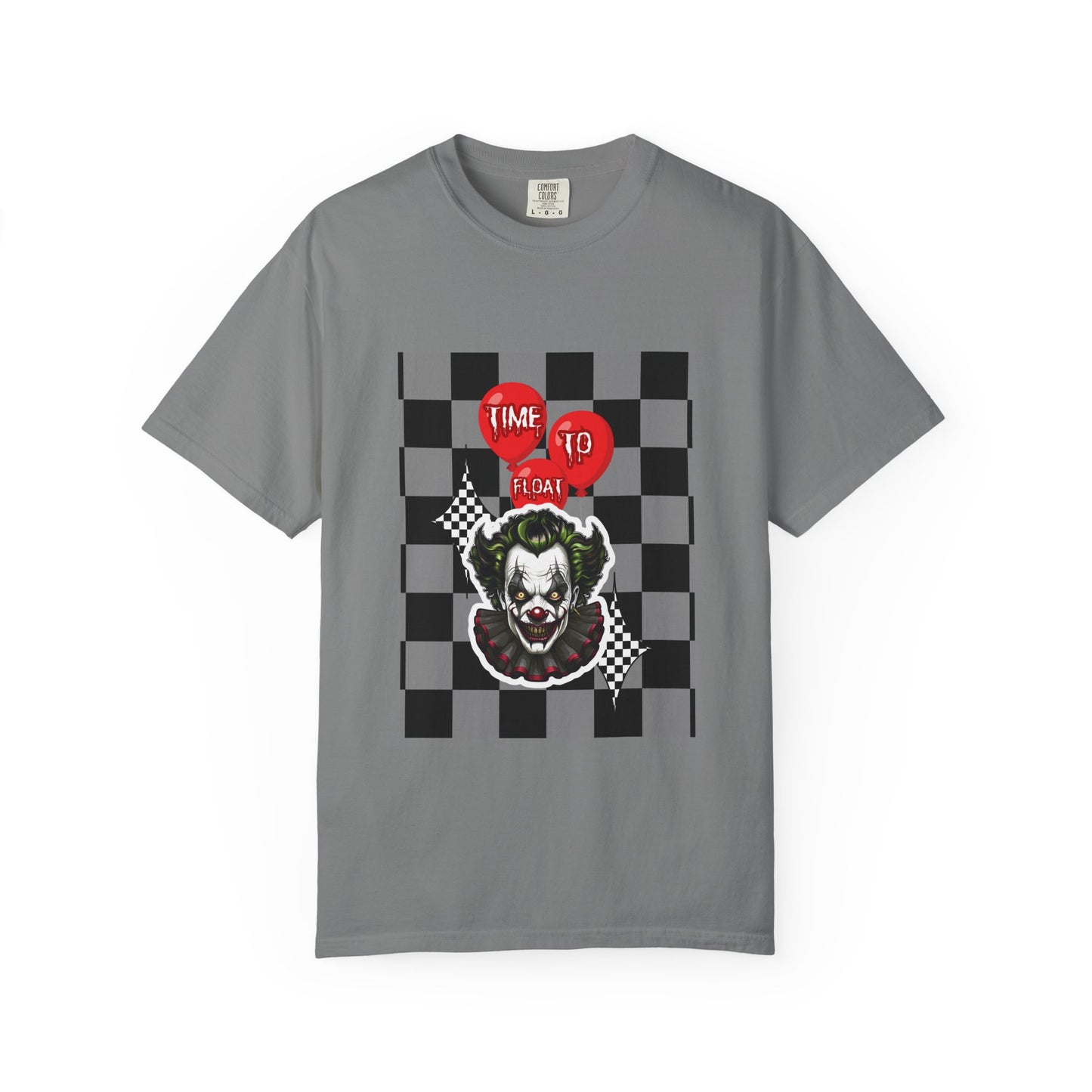 Creepy Clown Graphic T-Shirt, Halloween Costume Tee, Unisex Horror Shirt, Fun Gift for Fans, Graphic Novelty Wear, Casual Outfit