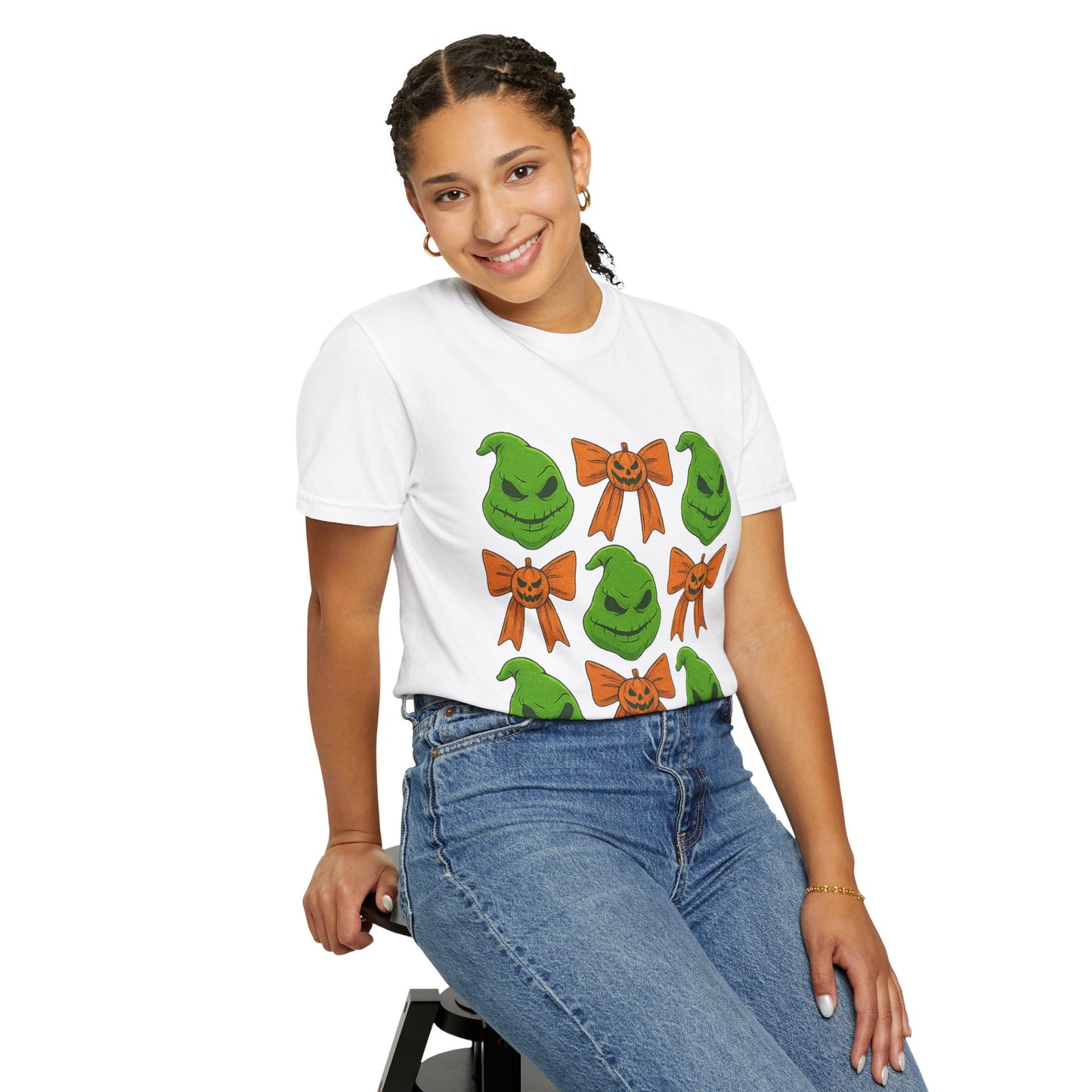 Oogie Boogie Holiday T-Shirt | Fun Gift for Christmas, Unisex Cotton Tee, Festive Apparel, Grinch Lovers, Green Character Design