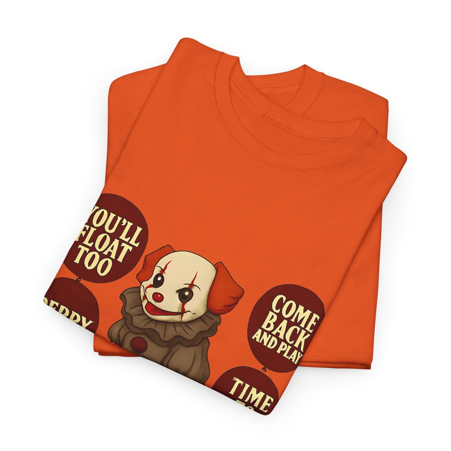 Spooky Dog Tee Clown Pup Pennywise