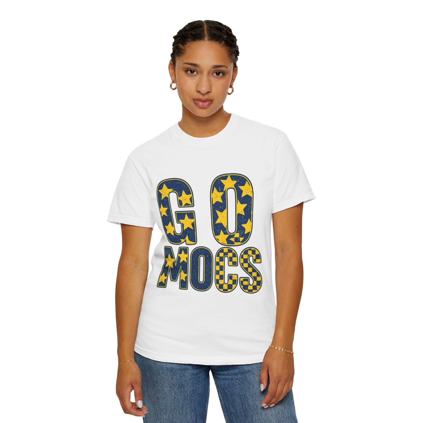 Cheerful 'GO MOCS' Unisex T-Shirt