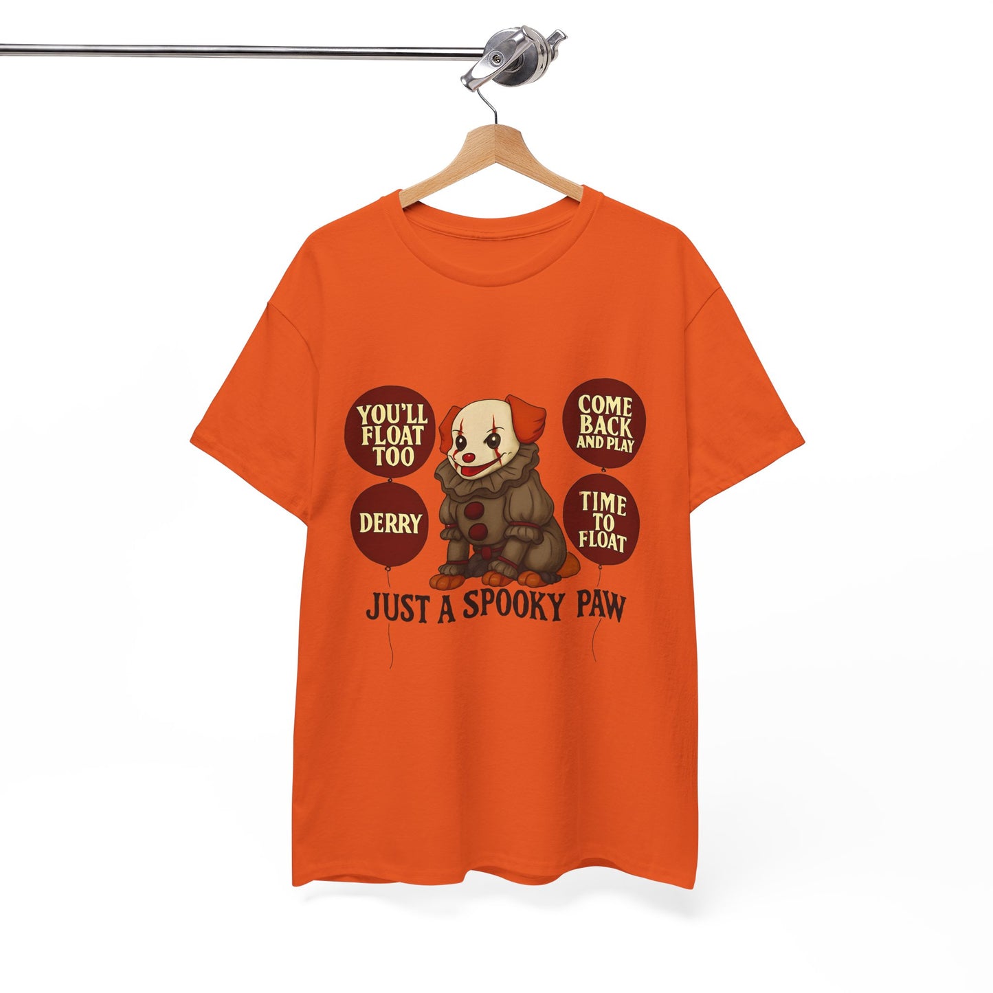 Spooky Dog Tee Clown Pup Pennywise