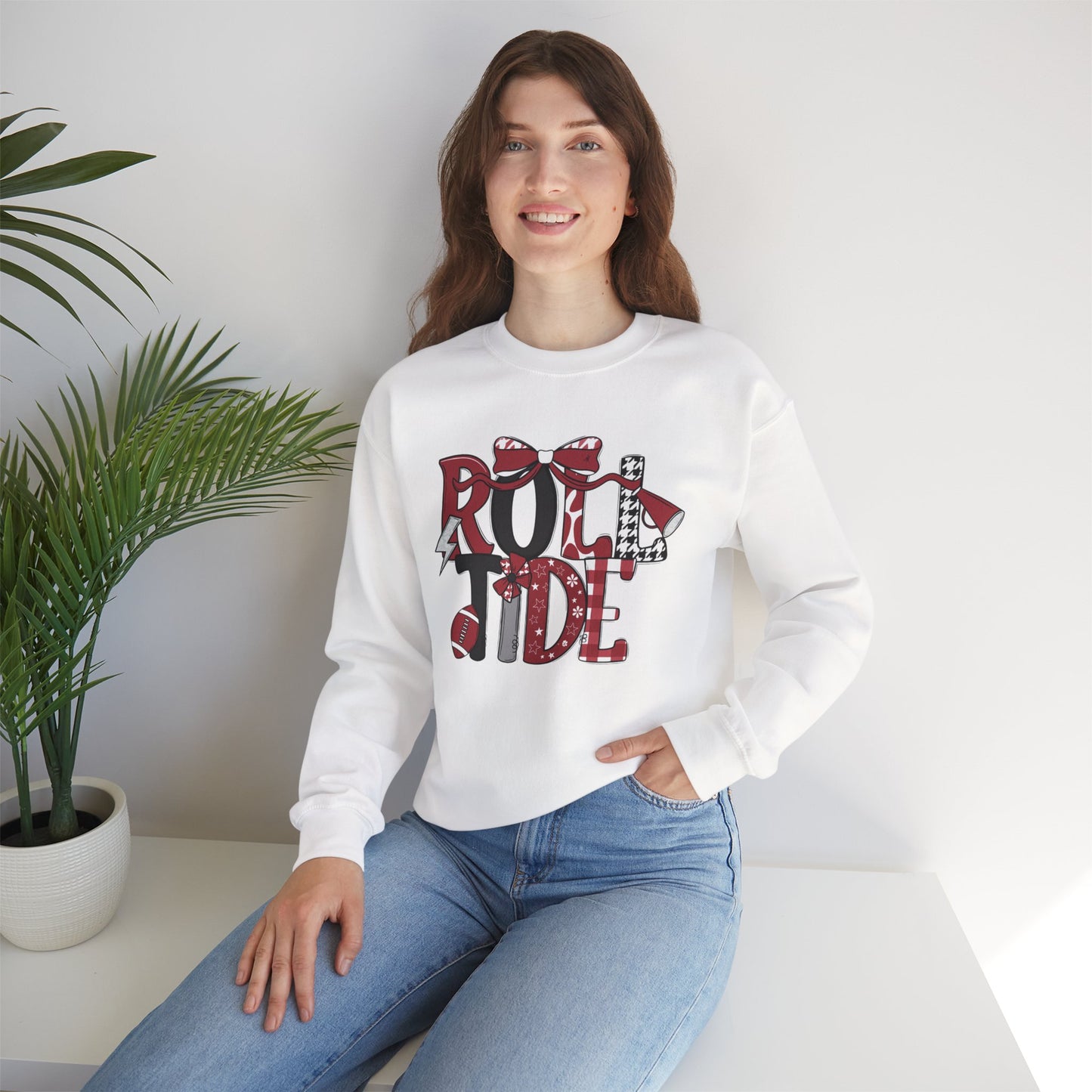 Alabama Sweatshirt: Roll Tide Unisex Sweatshirt for College Fans