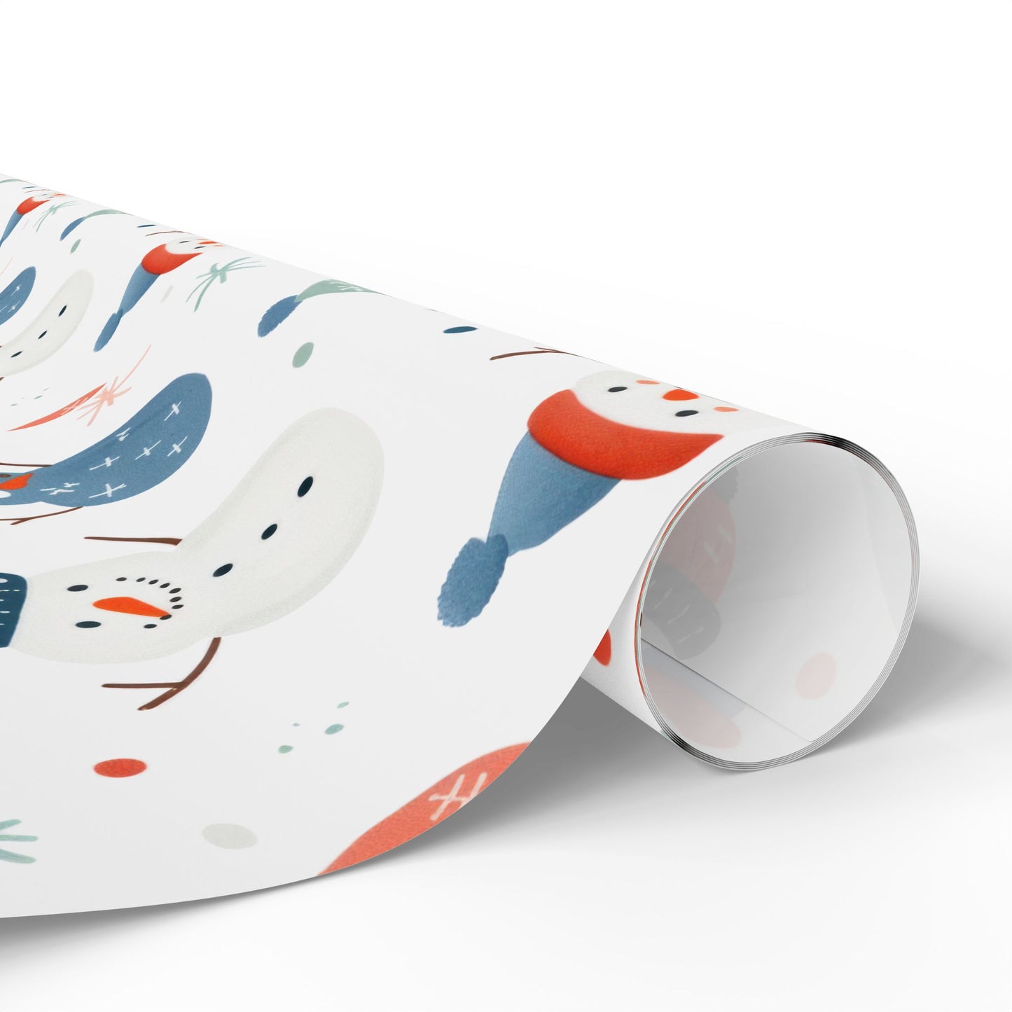Festive Snowman Wrapping Paper