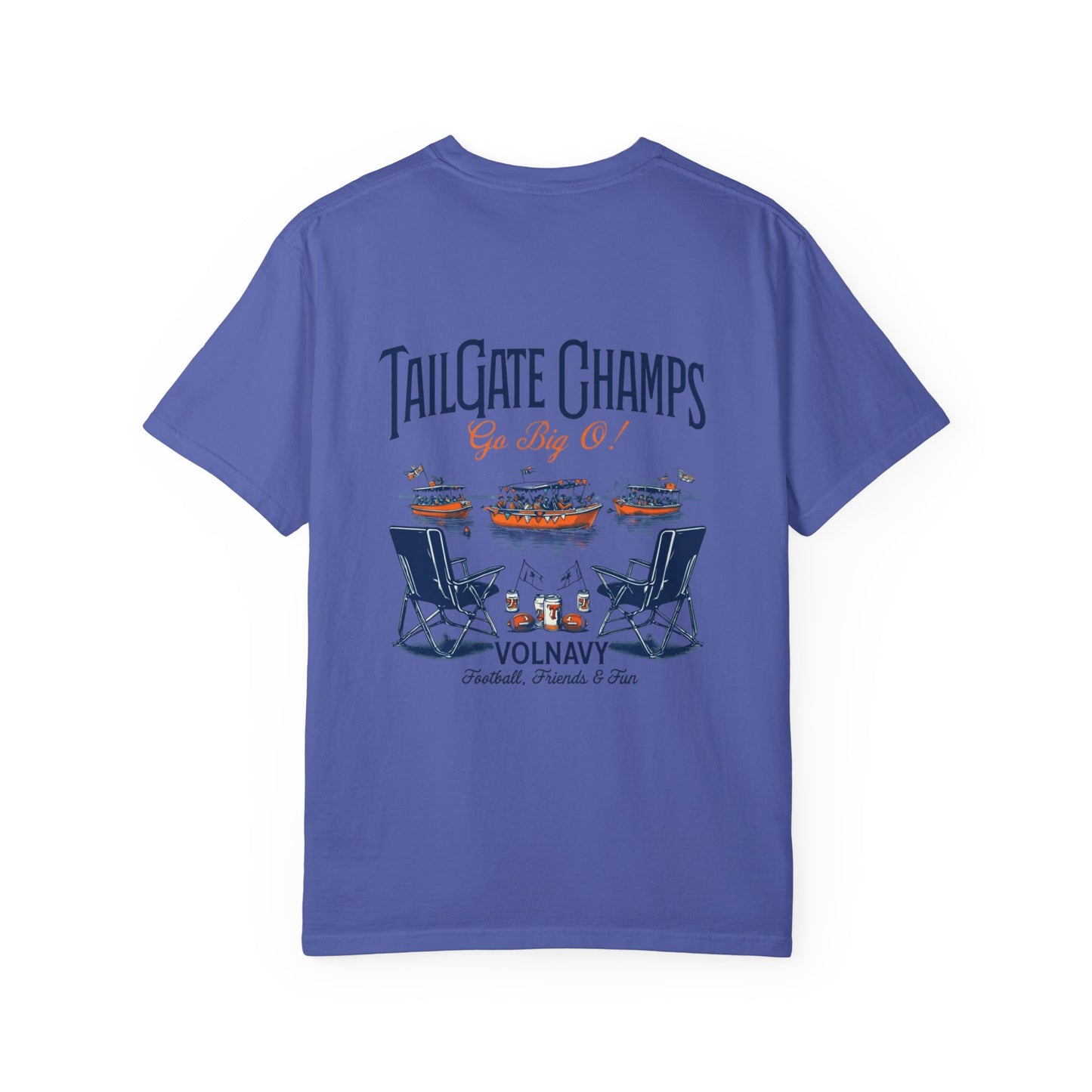 Tailgate Champs VolNavy Unisex T-shirt - Tennessee Vols Game Day Apparel