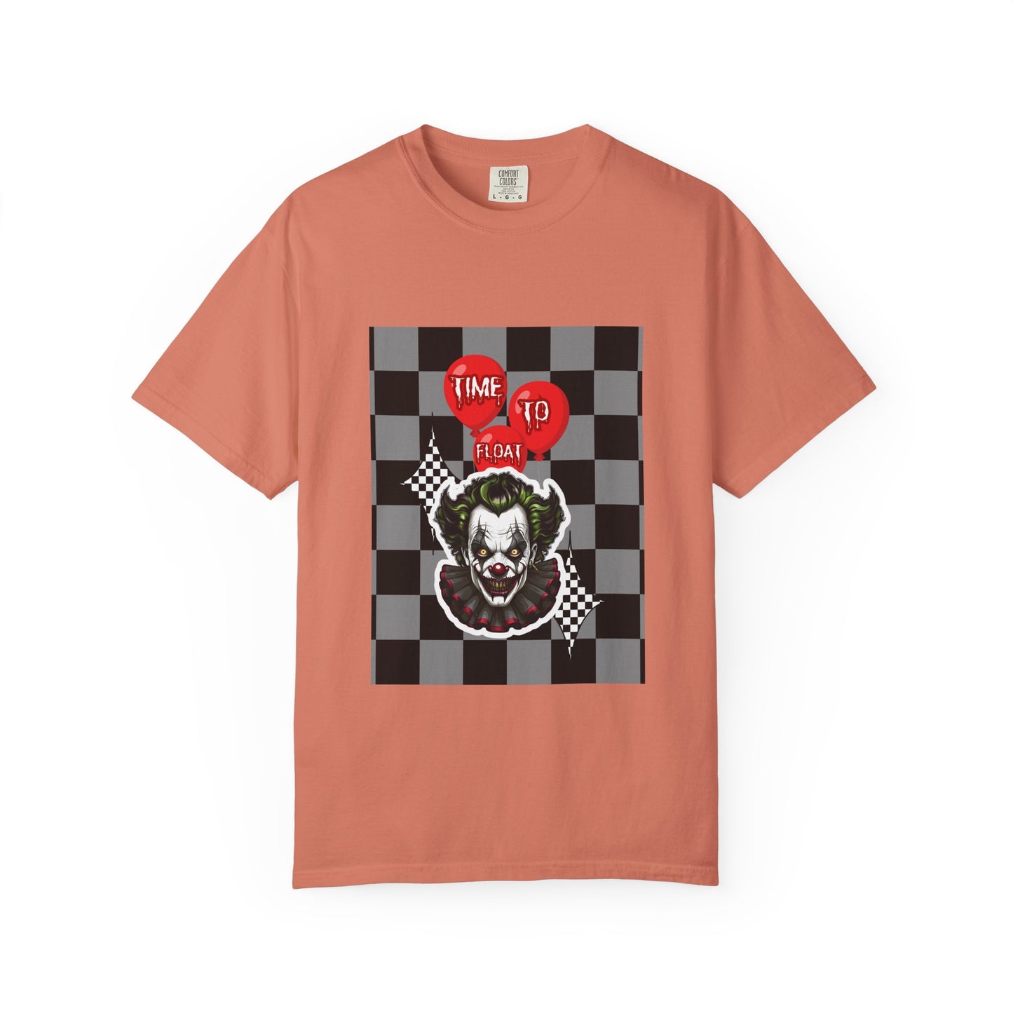 Creepy Clown Graphic T-Shirt, Halloween Costume Tee, Unisex Horror Shirt, Fun Gift for Fans, Graphic Novelty Wear, Casual Outfit