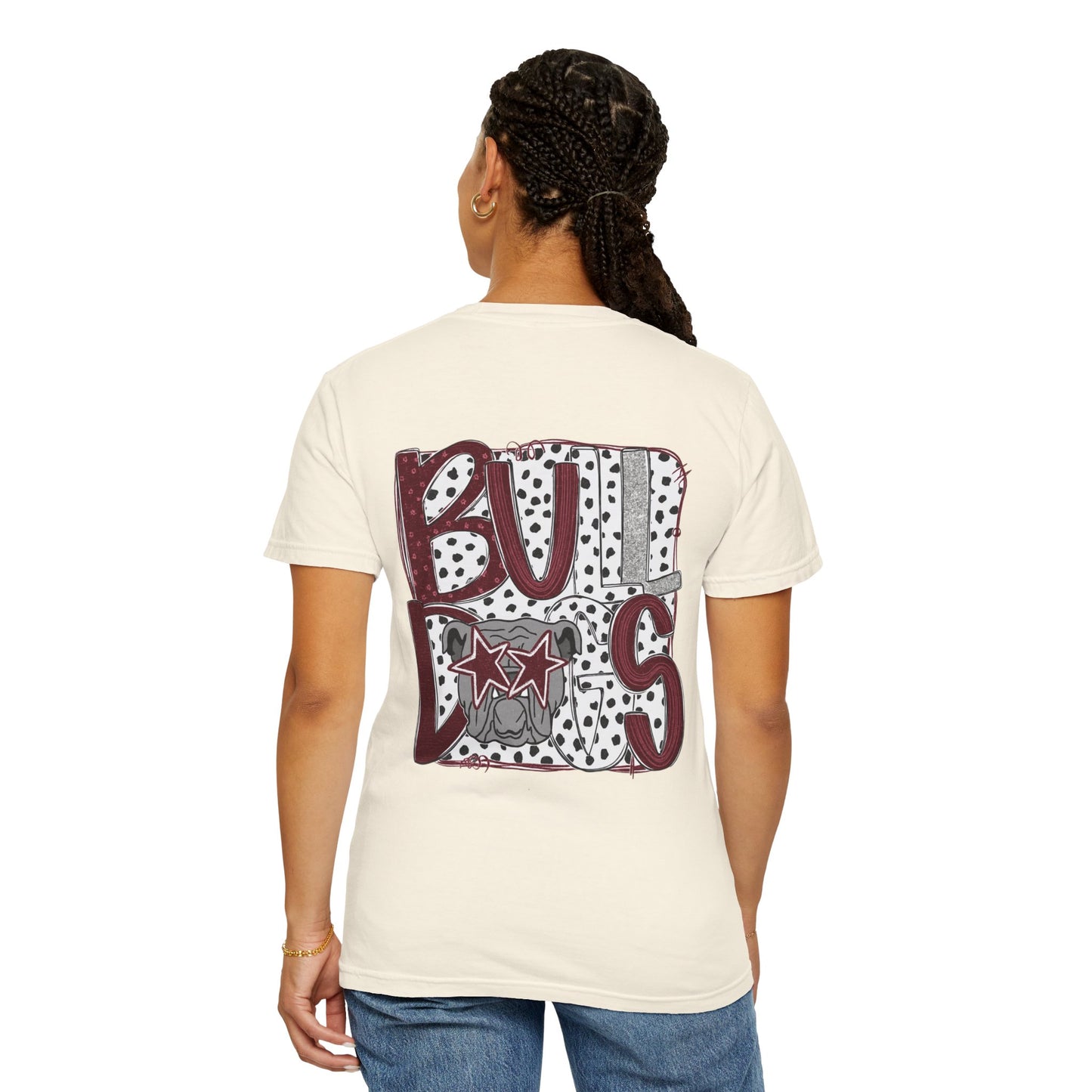 Bull Dogs Casual Tee - Unisex Garment-Dyed T-Shirt for Pet Lovers