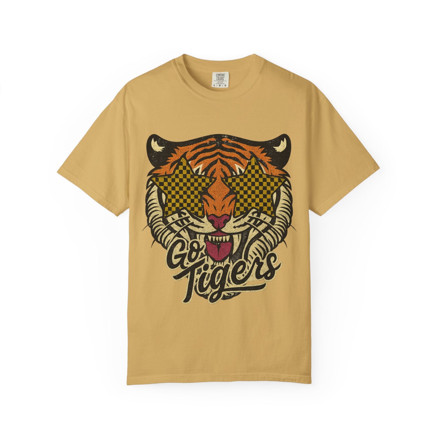 Bold Tiger Graphic Unisex T-Shirt - Go Tigers Design for Missouri Lovers