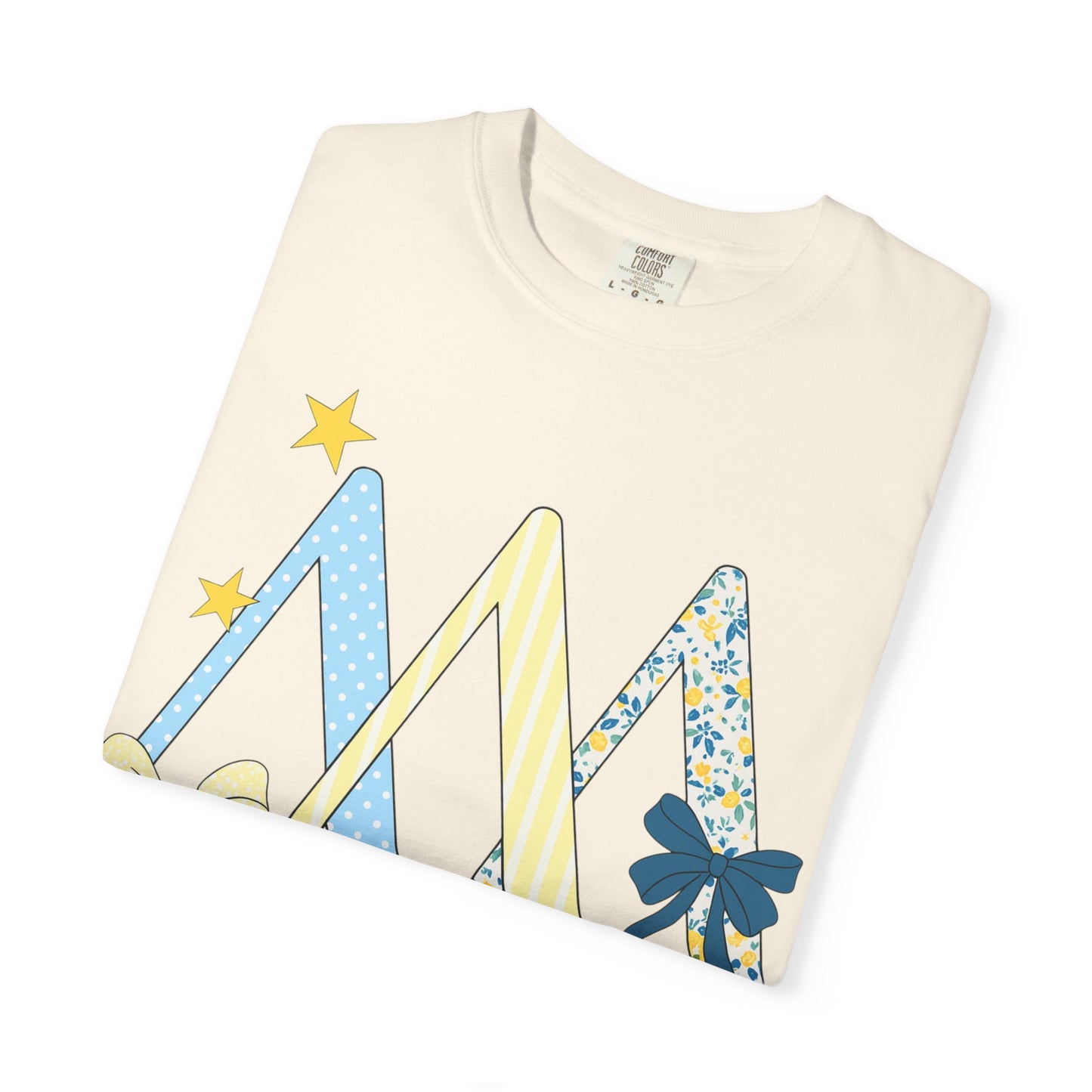 Whimsical yellow and blue Graphic T-Shirt