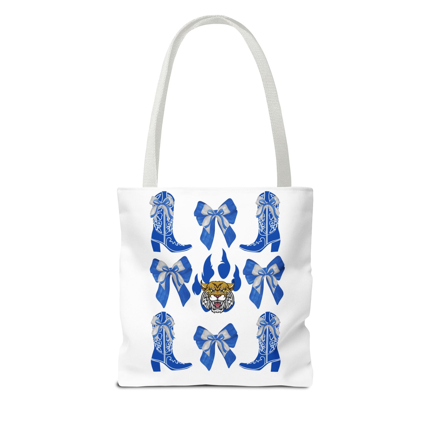 KY wildcats Stylish Blue Cowboy Boots Tote Bag, Kentucky Wildcats Fan, Kentucky Game Day, UK Wildcats, Kentucky Alumni, Graduation Gift, Lexington KY Gift