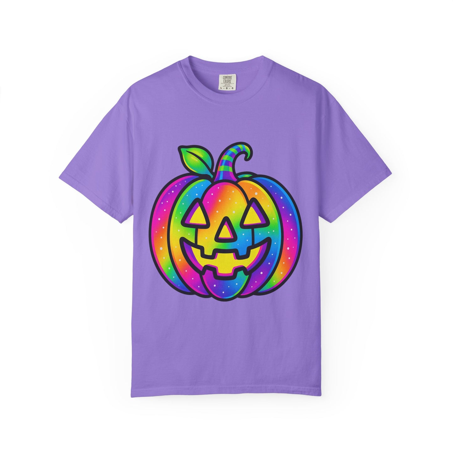 Colorful Pumpkin T-shirt for Halloween