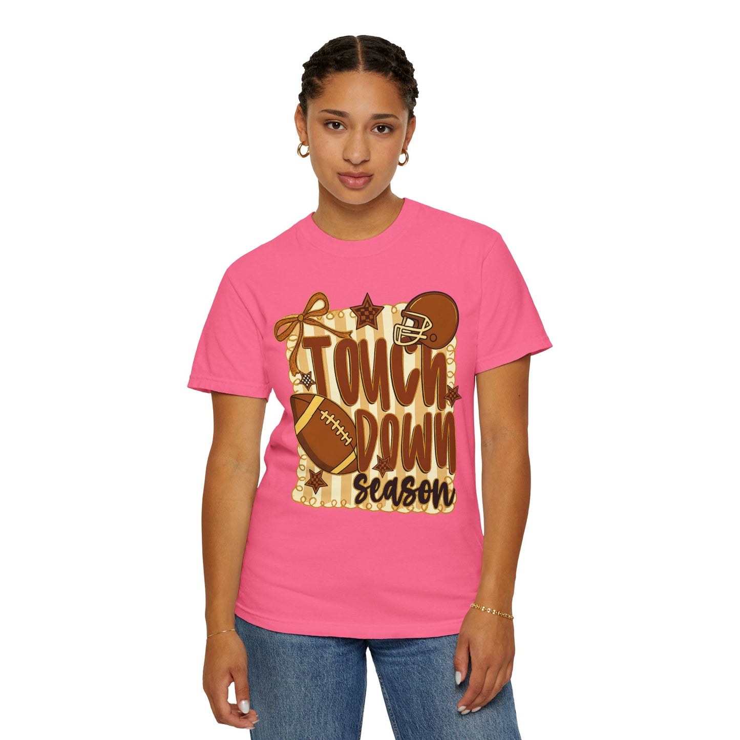 Football T-Shirt | Touchdown Season Game Day Unisex Apparel