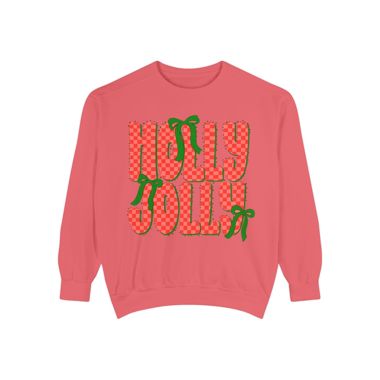 Holly Jolly Sweatshirt — Festive Christmas Holiday Pullover