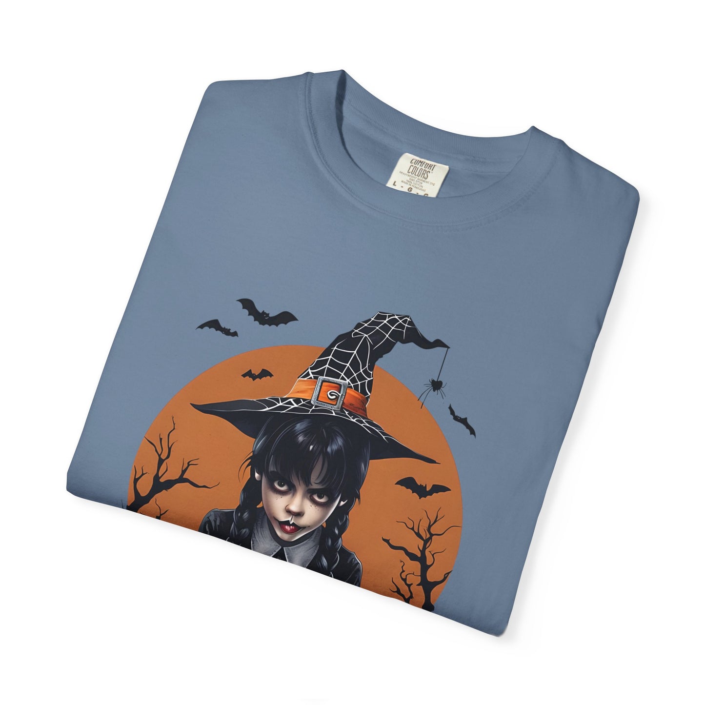 Halloween Witch Graphic Tee, Spooky Unisex T-Shirt, Pumpkin Halloween Costume, Fall Festive Apparel, Witchy Shirt for October