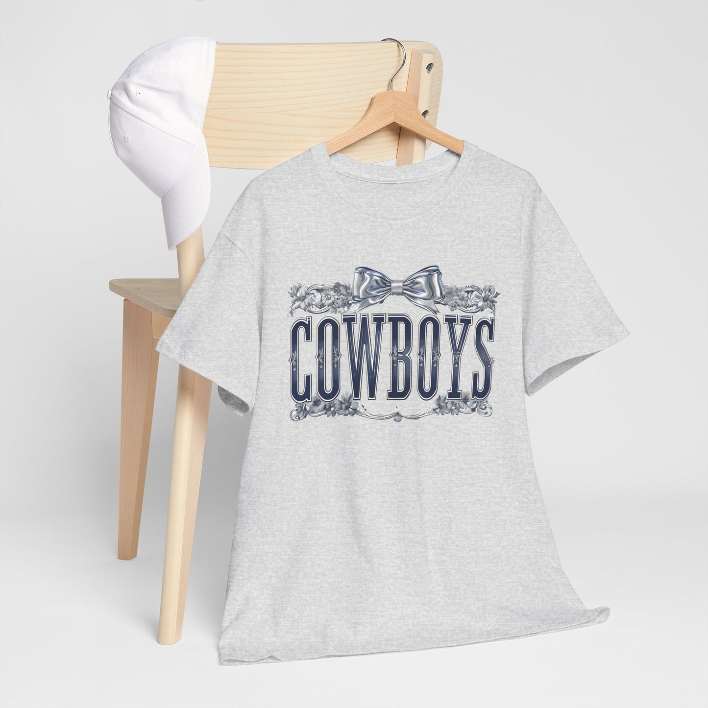 Cowboys Graphic Tee, Unisex Heavy Cotton Tee, Western Wear, Country Music Shirt, Rodeo Style T-Shirt, Gift for Cowboy Fans