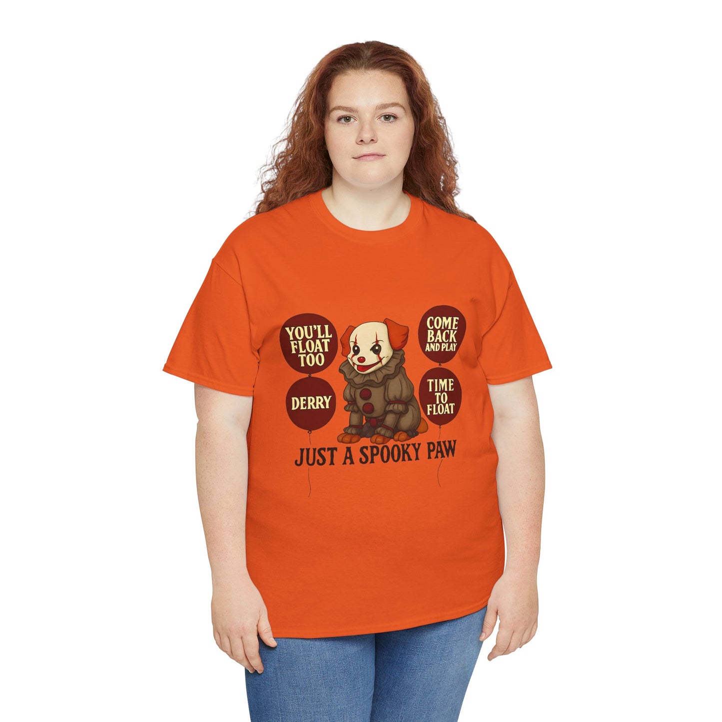 Spooky Dog Tee Clown Pup Pennywise
