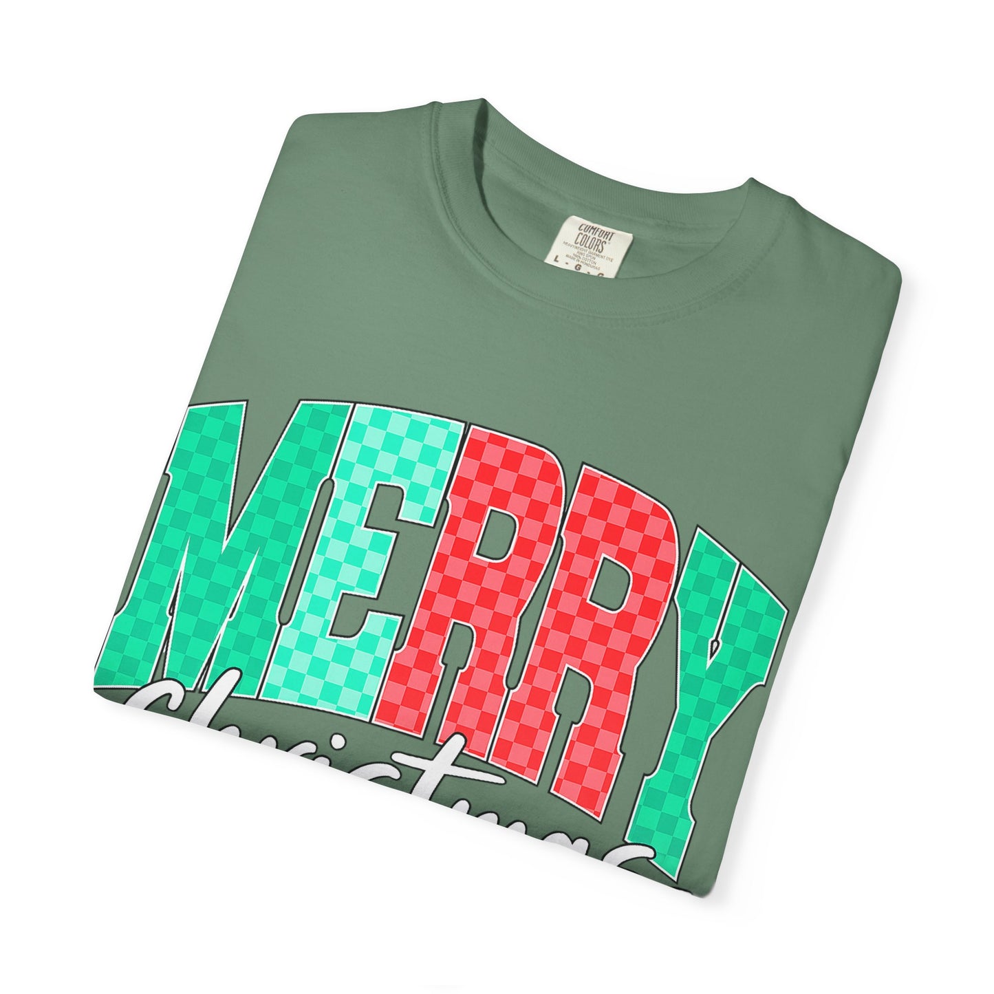 Merry Christmas Unisex Garment-Dyed T-Shirt
