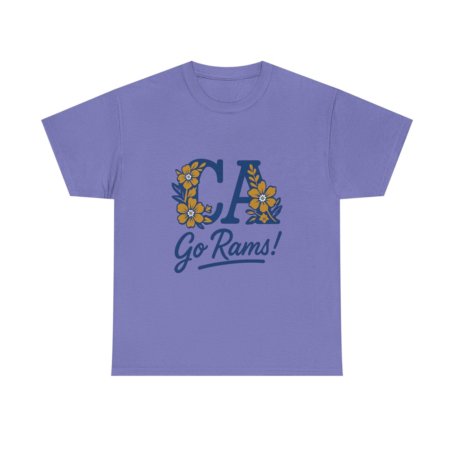 CA Rams Floral Tee
