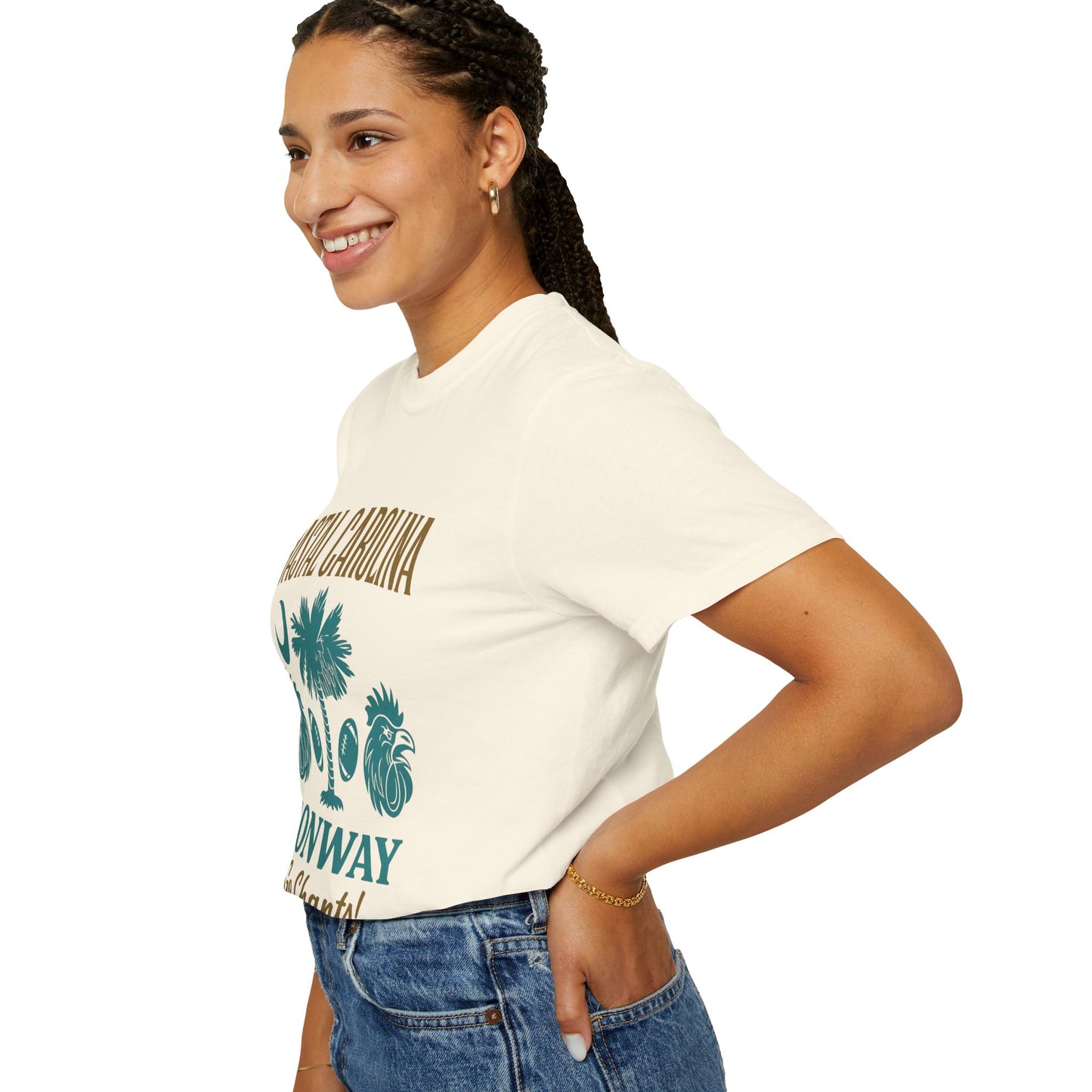 Go Chants T-Shirt, Unisex Garment-Dyed Tee, Beachwear, College Apparel, Summer Vibes
