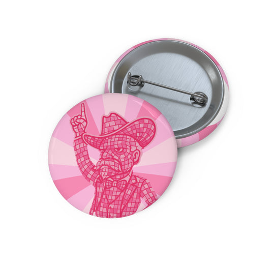 MS Rebels Game Day Vintage Pin Buttons