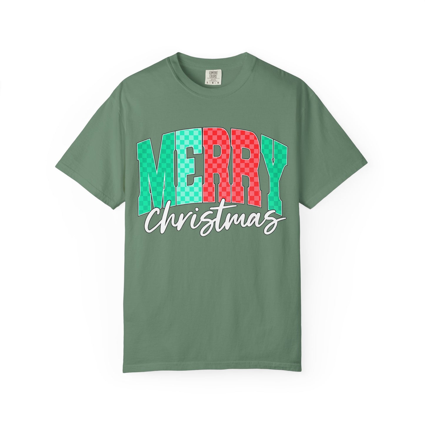 Merry Christmas Unisex Garment-Dyed T-Shirt