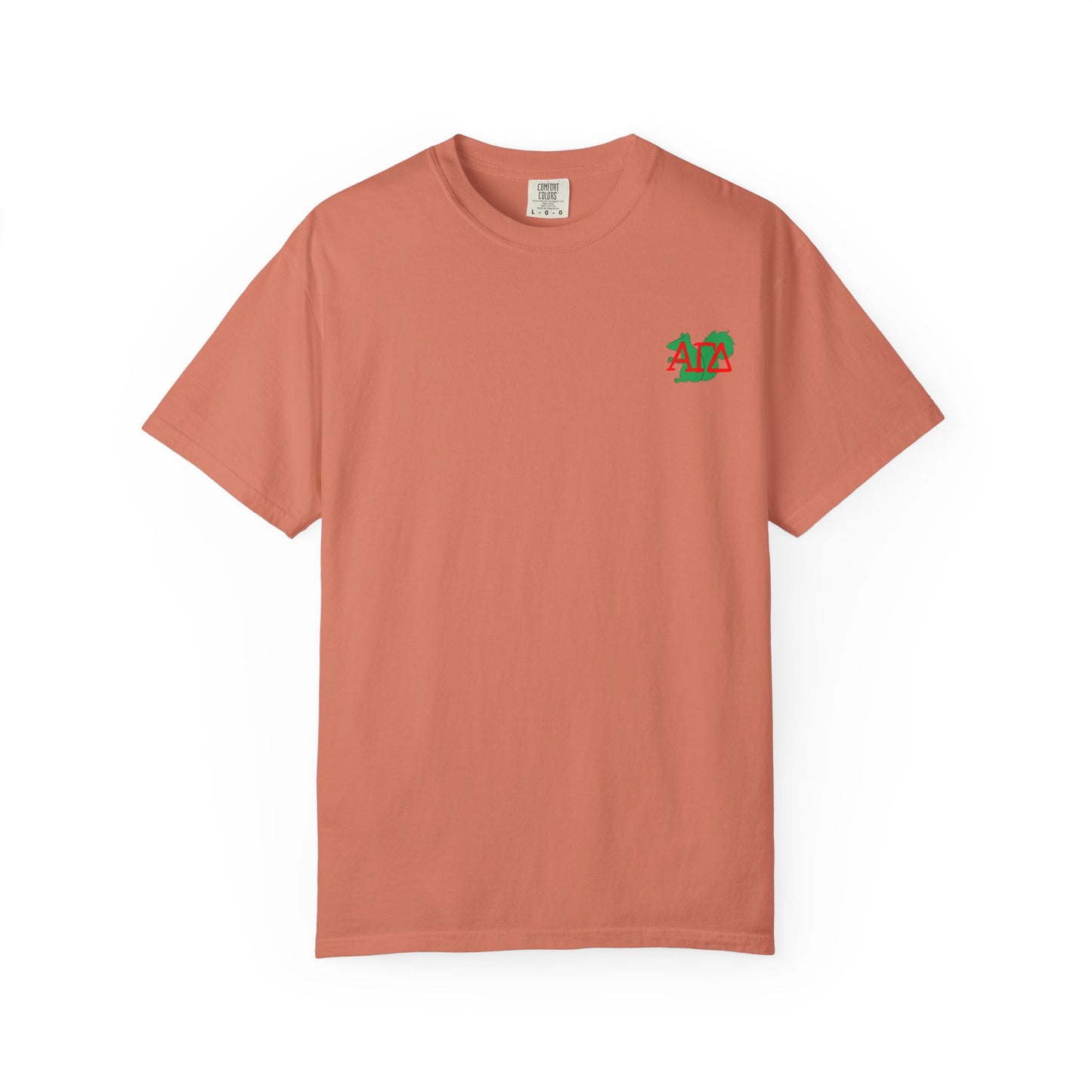 AGD Charming Sorority T-Shirt, Squirrel Design, Unisex Apparel, Perfect Gift, Casual Wear, College Life, Greek Life, Fraternity Events