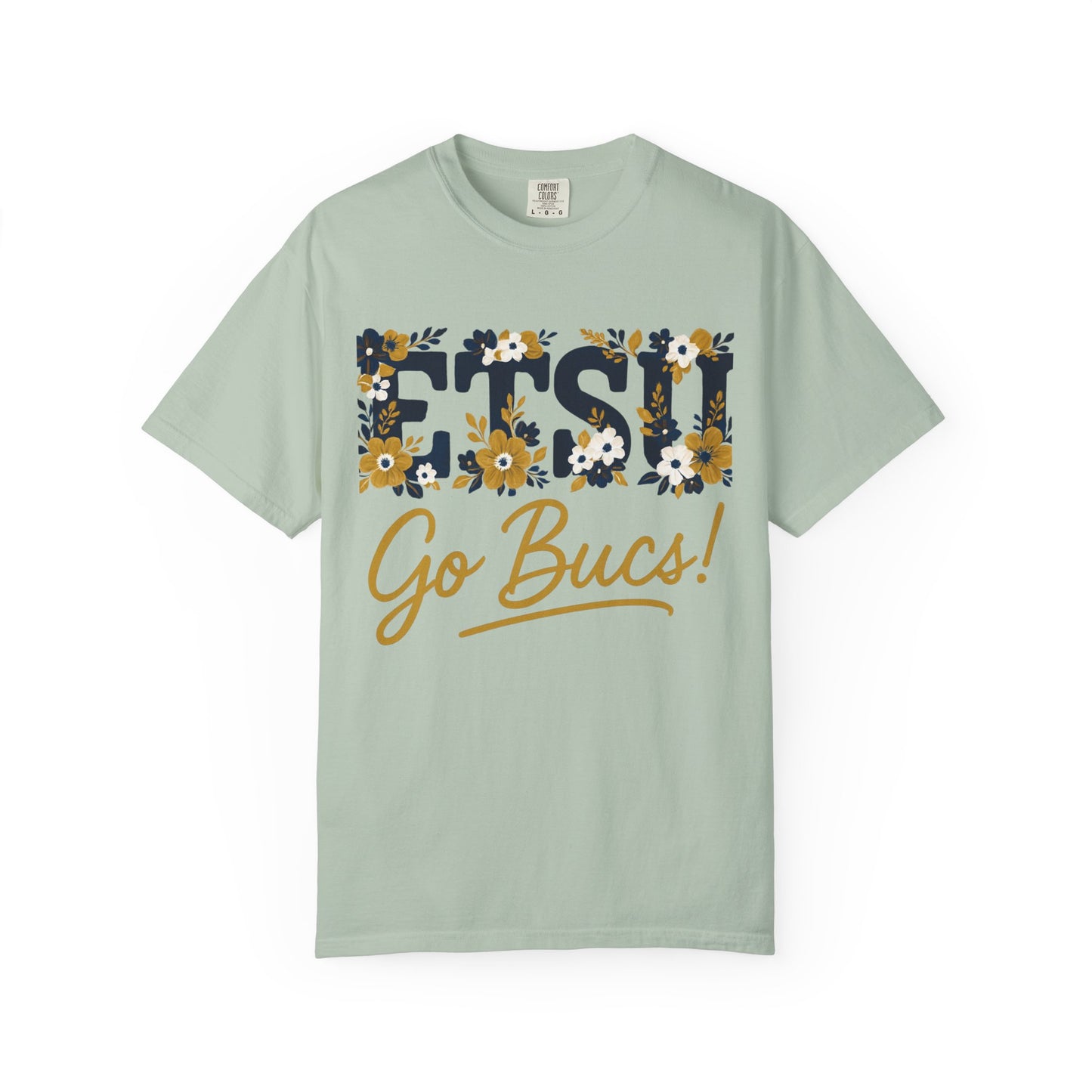 Floral Go Bucs Unisex T-shirt - College Apparel