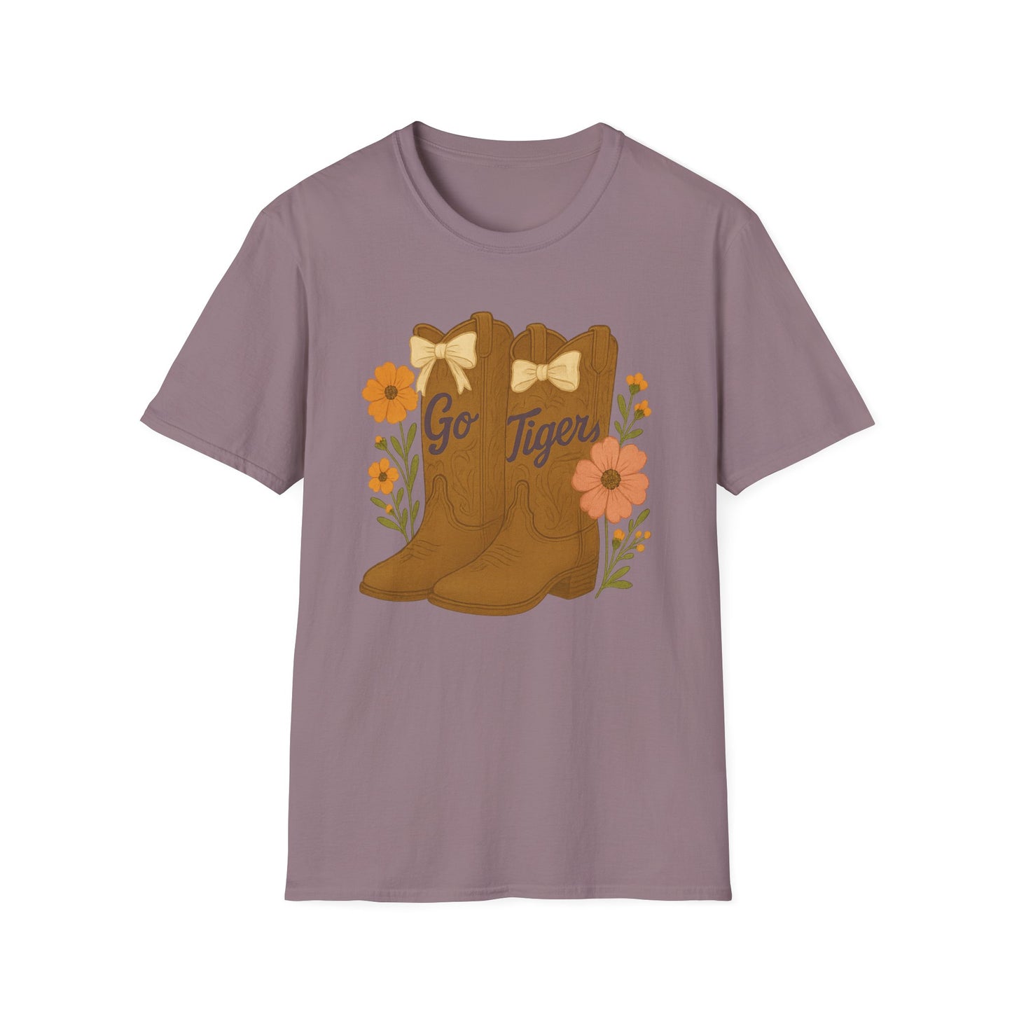 SC Tigers Country Boots Unisex T-Shirt | Cute Southern Style Tee, Go Tiger Shirt, Perfect for Game Day, Clemson Game Day, Graduation Gift, College Student Gift