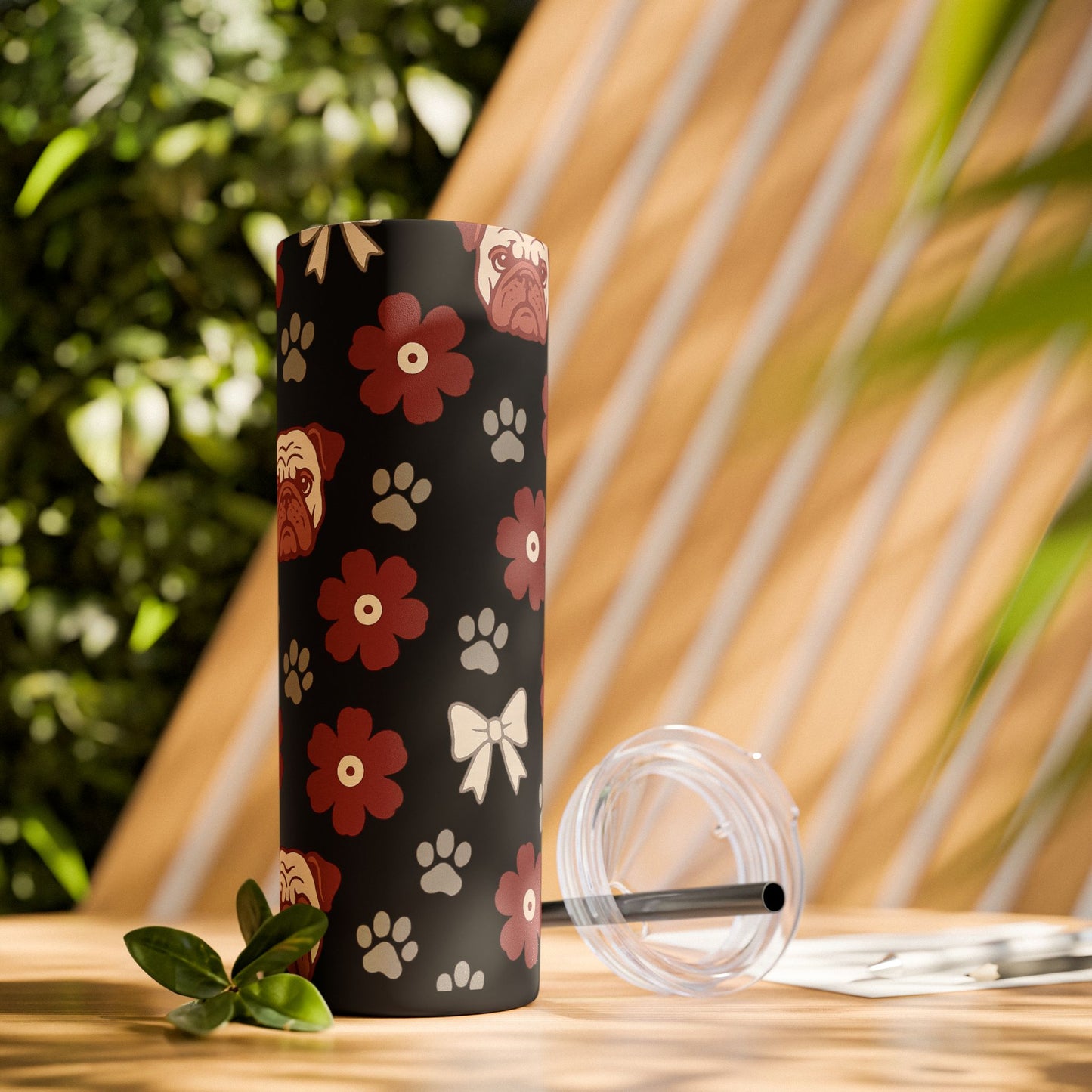 MS Bulldogs Skinny Tumbler, Graduation Gift, Mississippi Game Day, Go Dogs, Starkville, MS.