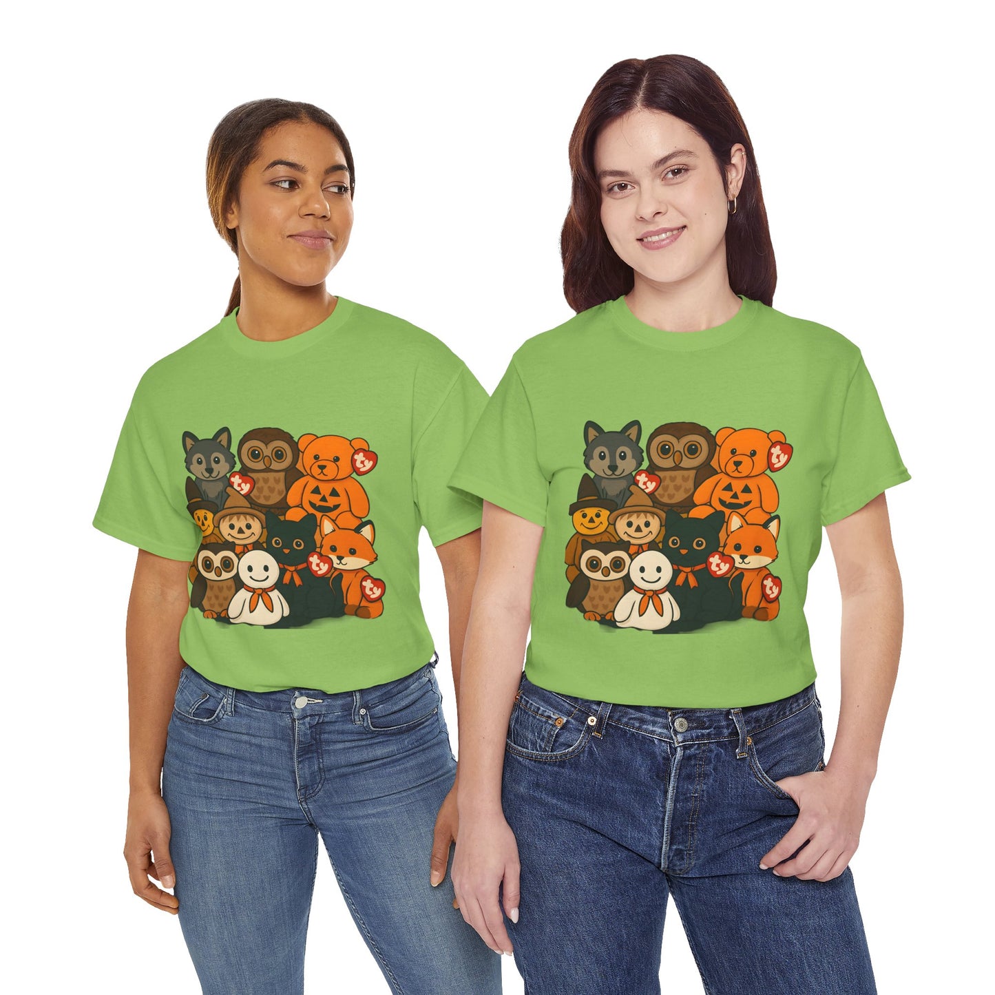 Halloween Unisex Tee - Ty Beanie Babies Design