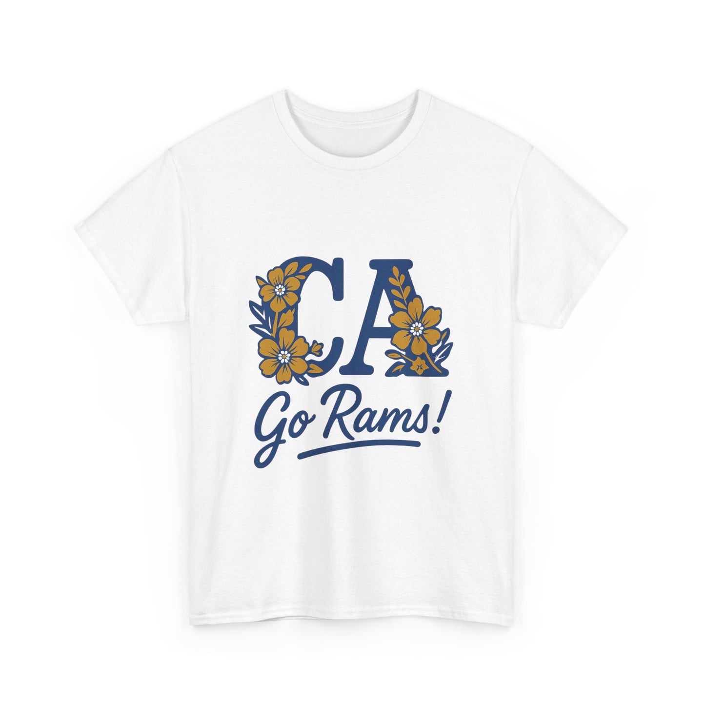 CA Rams Floral Tee