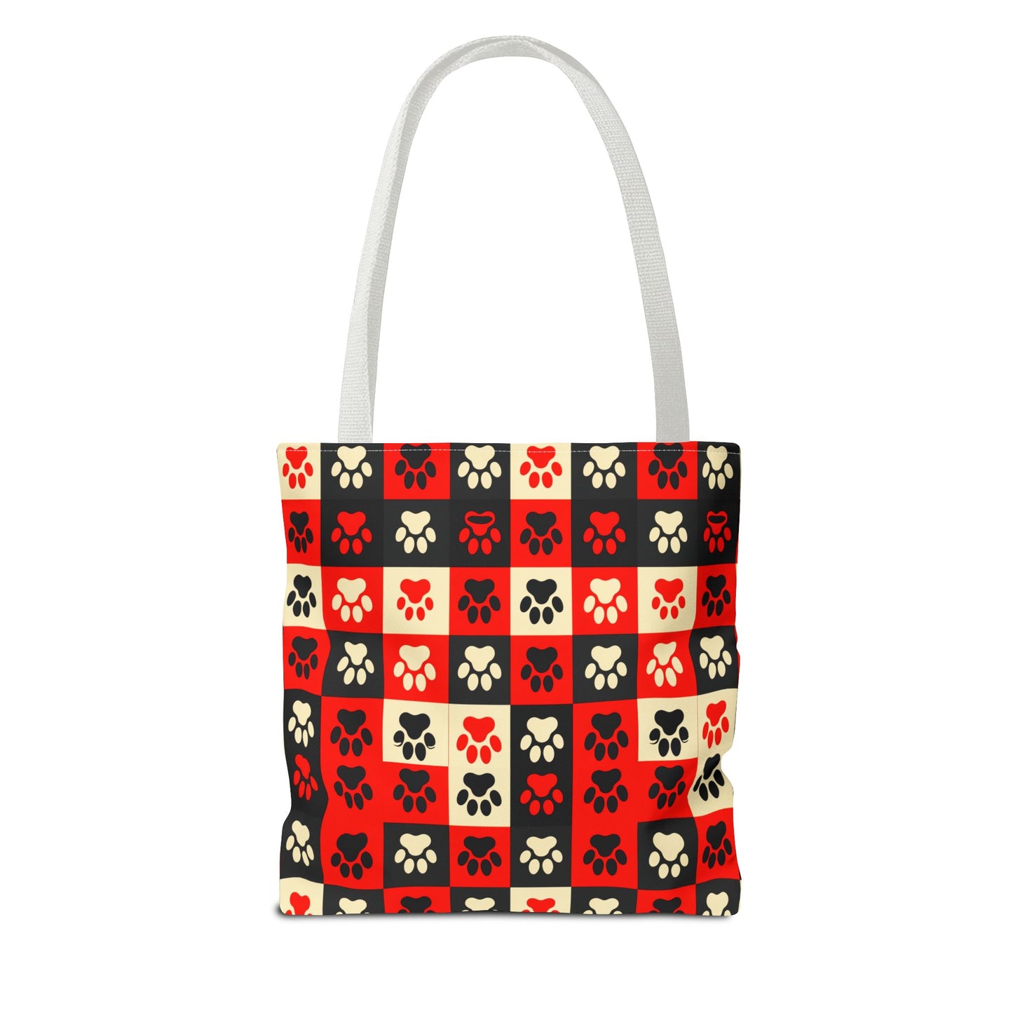 Paws Pattern Tote Bag, Stylish Eco-Friendly Bag, Game Day Bag, Go dawgs, graduation gift, alumni gift