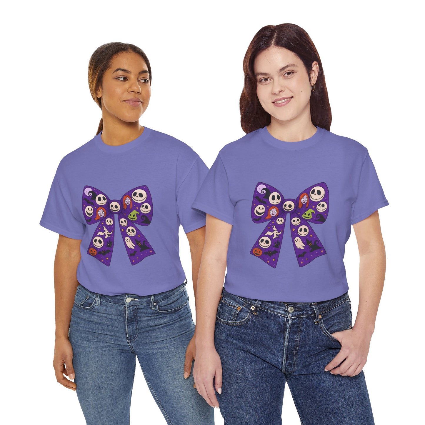 Halloween Themed Unisex Tee, Spooky T-Shirt, Cute Graphic Shirt, Gift for Halloween Lovers, Festive Casual Wear