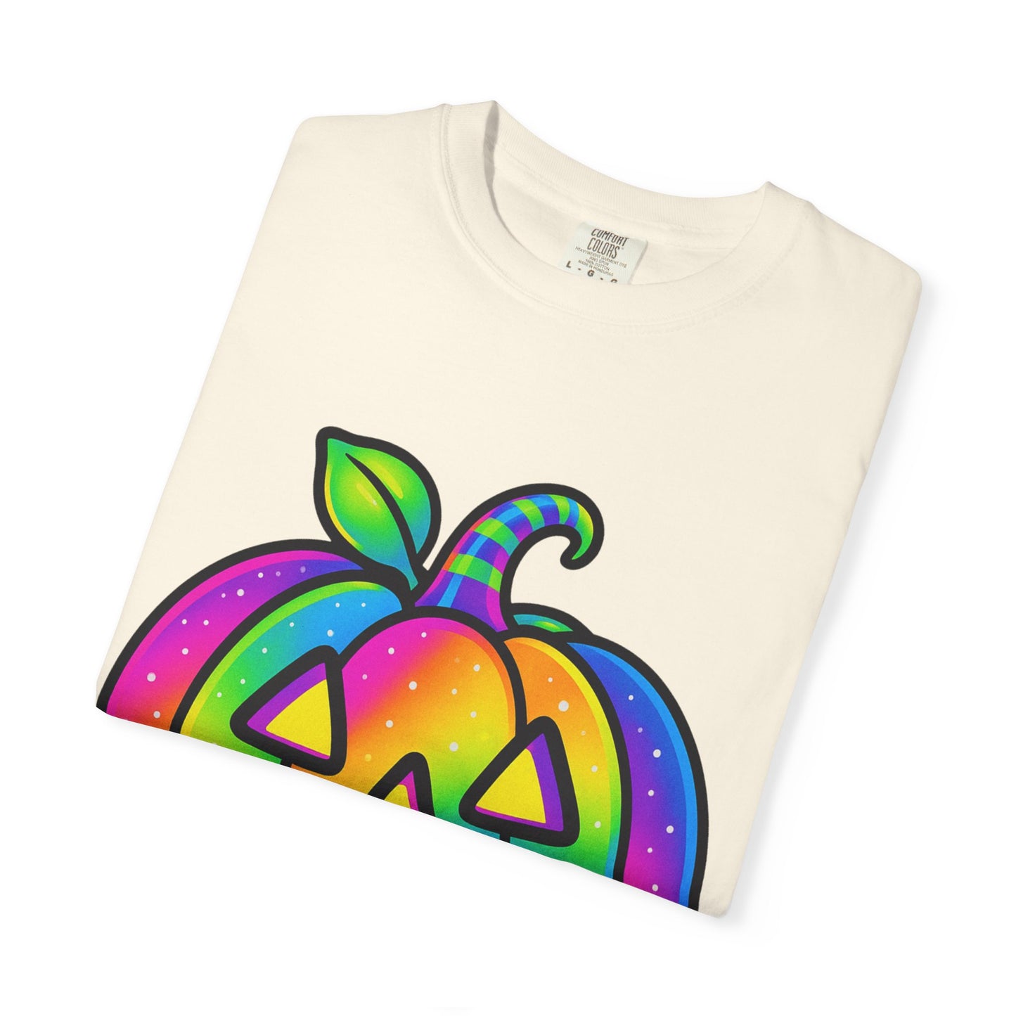Colorful Pumpkin T-shirt for Halloween