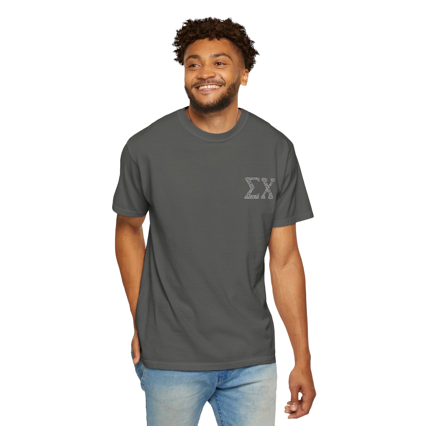 Unisex Garment-Dyed T-Shirt for Sigma Chi Members, Sorority Crew Tee, College Apparel, Fraternity Gear, Graphic Tee for Students, [...]
