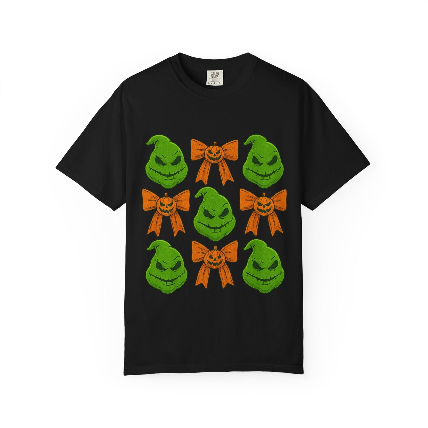 Oogie Boogie Holiday T-Shirt | Fun Gift for Christmas, Unisex Cotton Tee, Festive Apparel, Grinch Lovers, Green Character Design