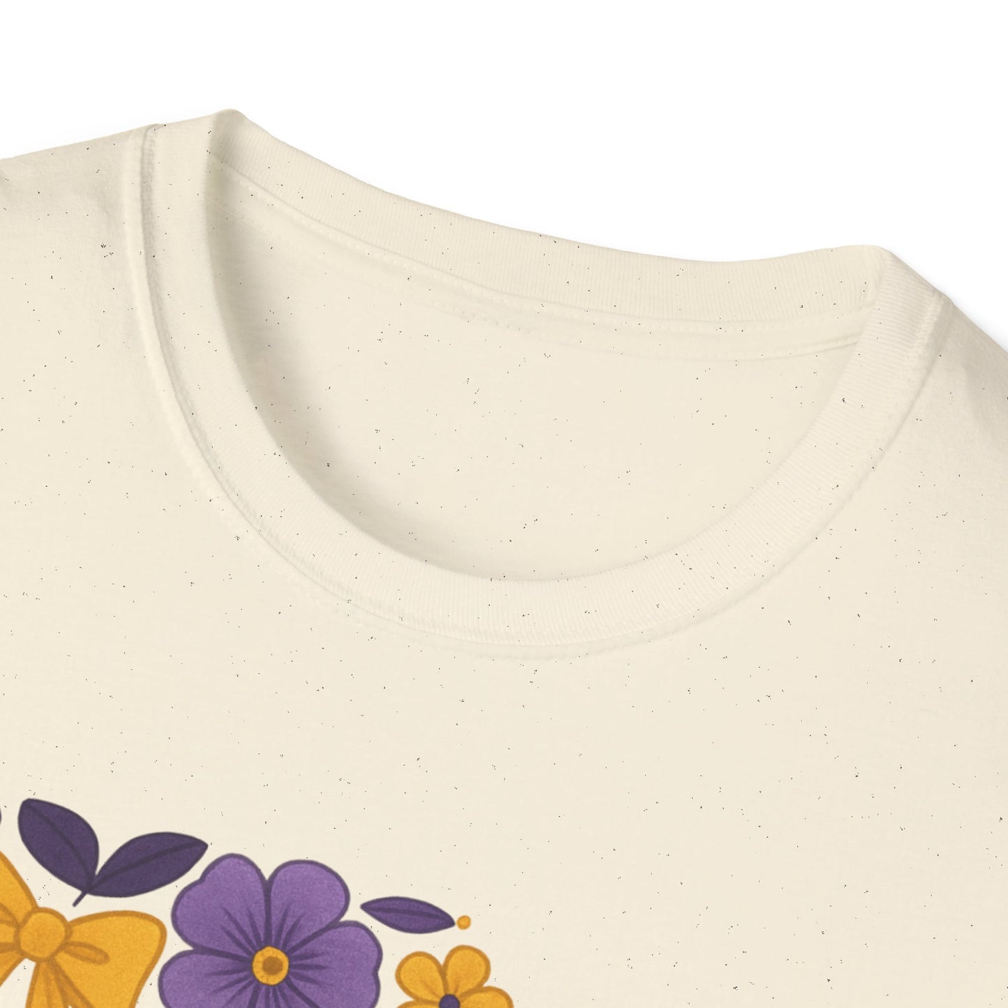 Louisiana Floral Graphic Tee, Casual Unisex T-Shirt, Spring Fashion, Gift for Nature Lovers, Summer Outfit, Southern Pride