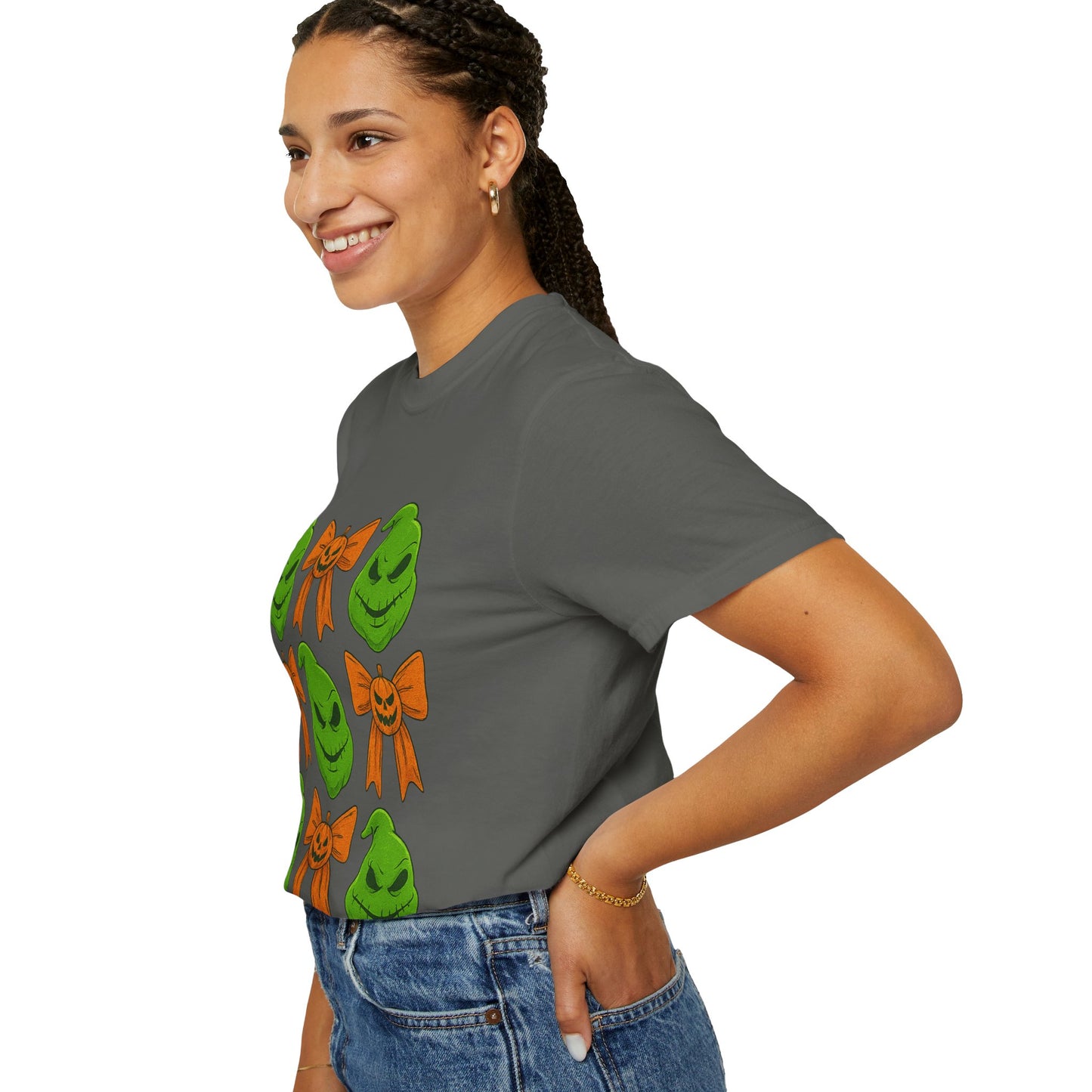 Oogie Boogie Holiday T-Shirt | Fun Gift for Christmas, Unisex Cotton Tee, Festive Apparel, Grinch Lovers, Green Character Design