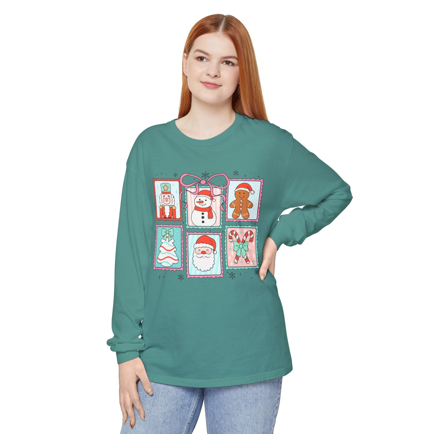 Festive Holiday Long Sleeve T-Shirt