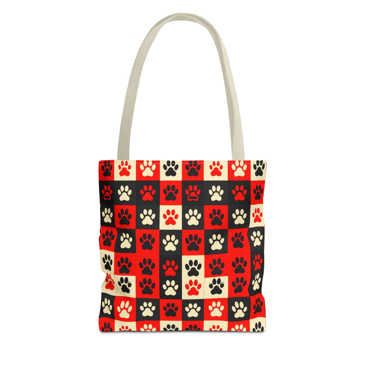 Paws Pattern Tote Bag, Stylish Eco-Friendly Bag, Game Day Bag, Go dawgs, graduation gift, alumni gift