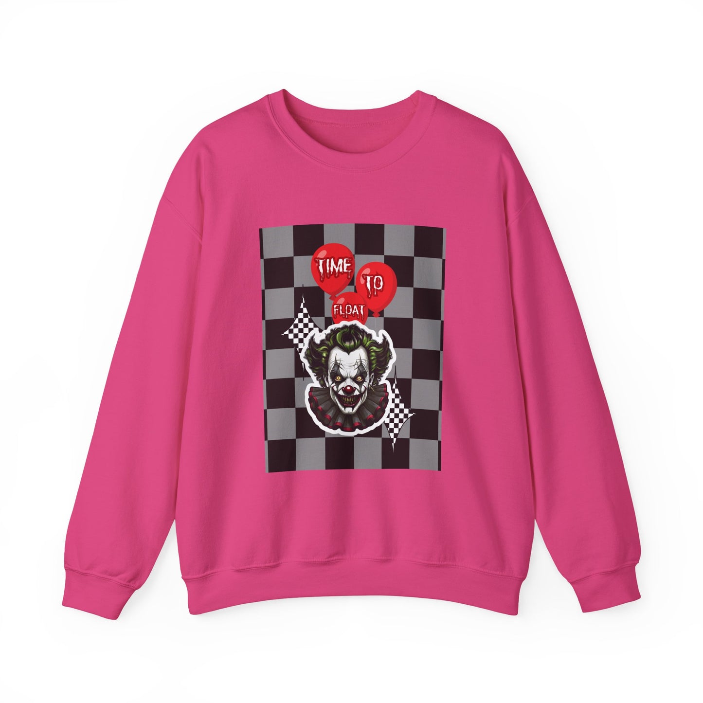 Horror Fan Crewneck Sweatshirt - Time To Float, Love It Or Leave It