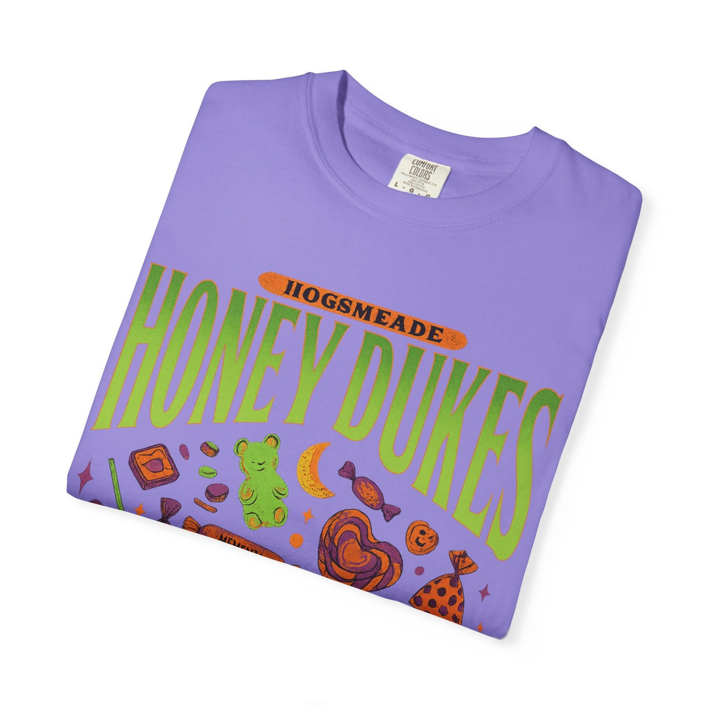 Honey Dukes Wizarding T-Shirt | Unisex Garment-Dyed Tee, Perfect for Fans, Gifts, Celebrations, Cosplay, and Everyday Wear