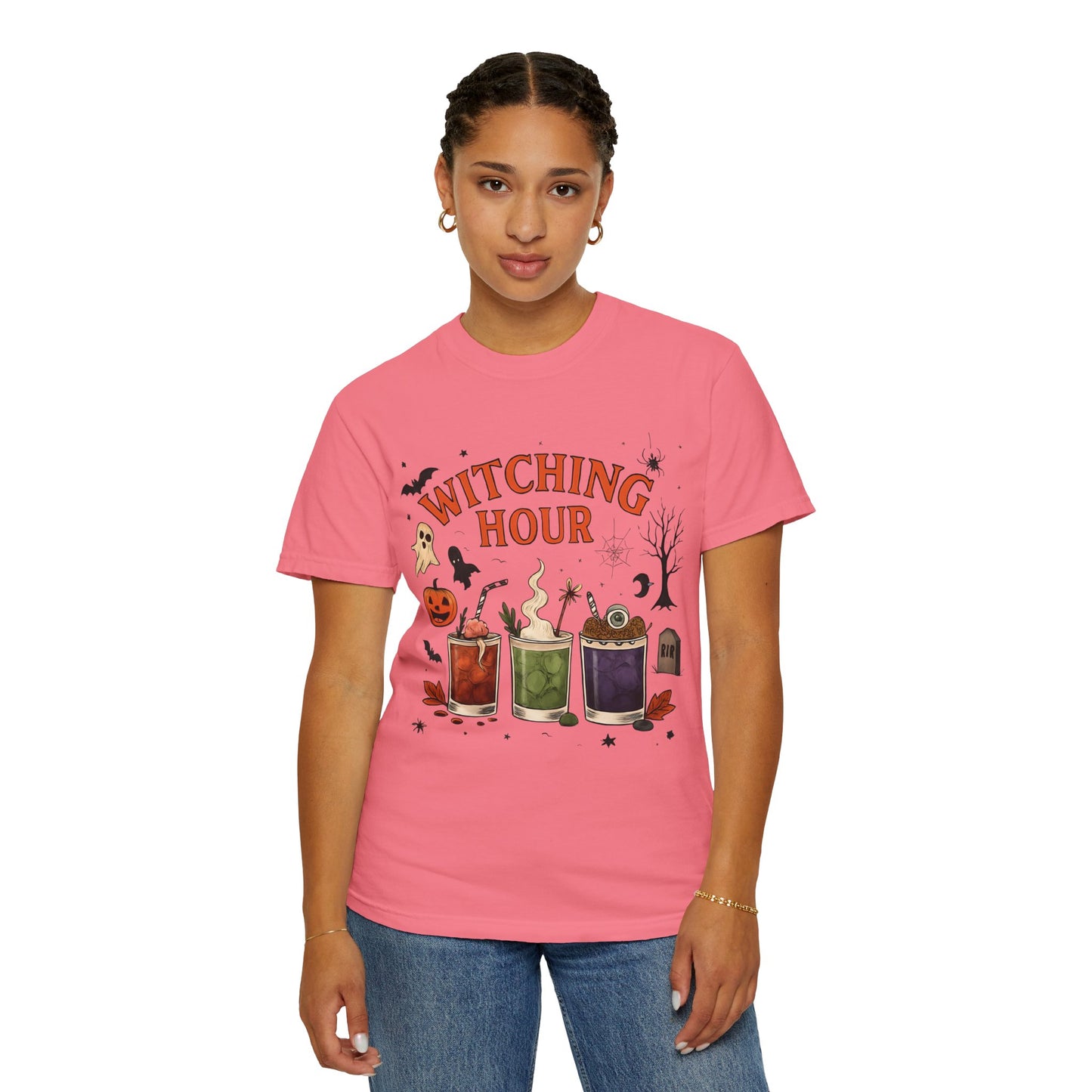 Witching Hour Cocktails T-Shirt | Halloween Apparel