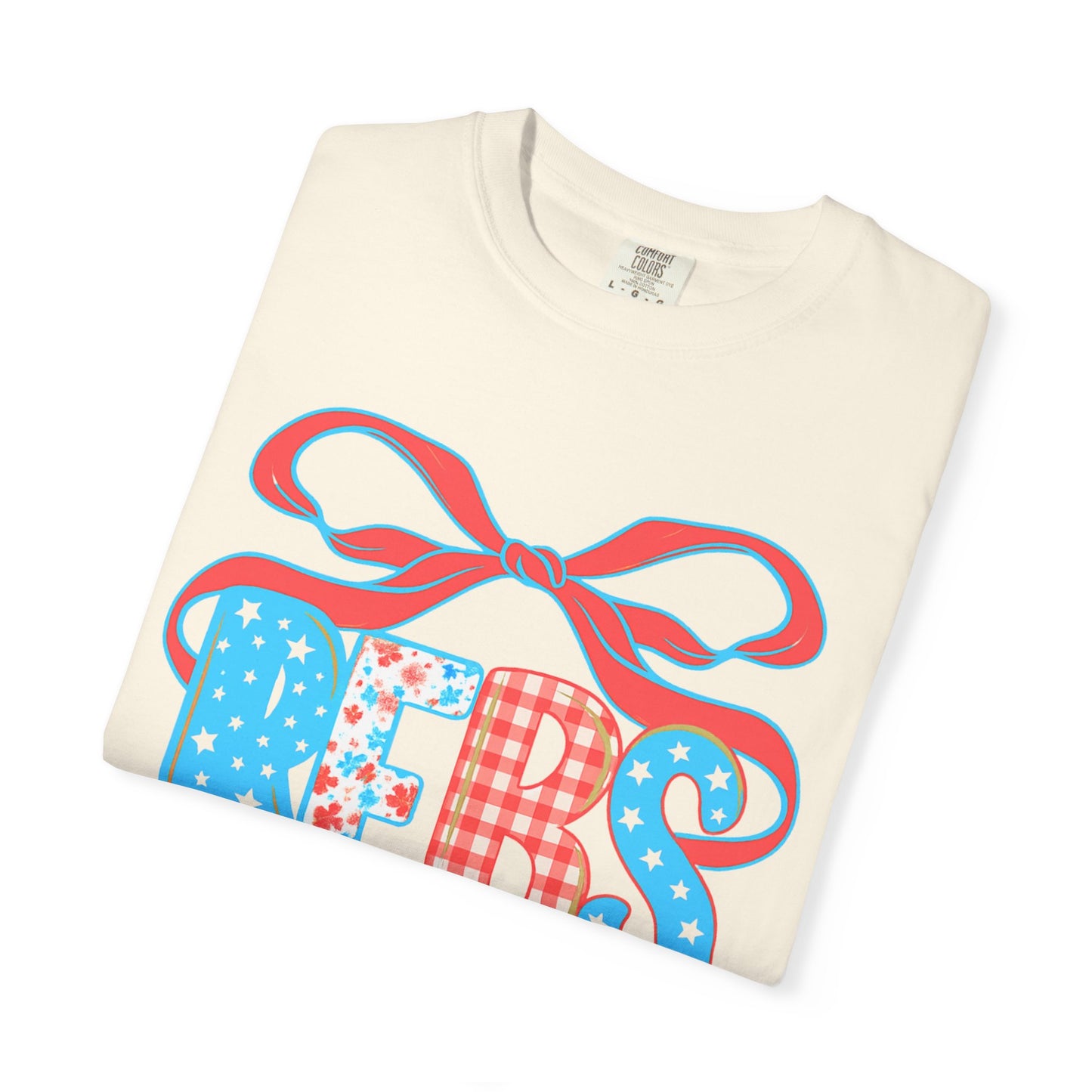 MS Rebs Floral Patriotic T-Shirt