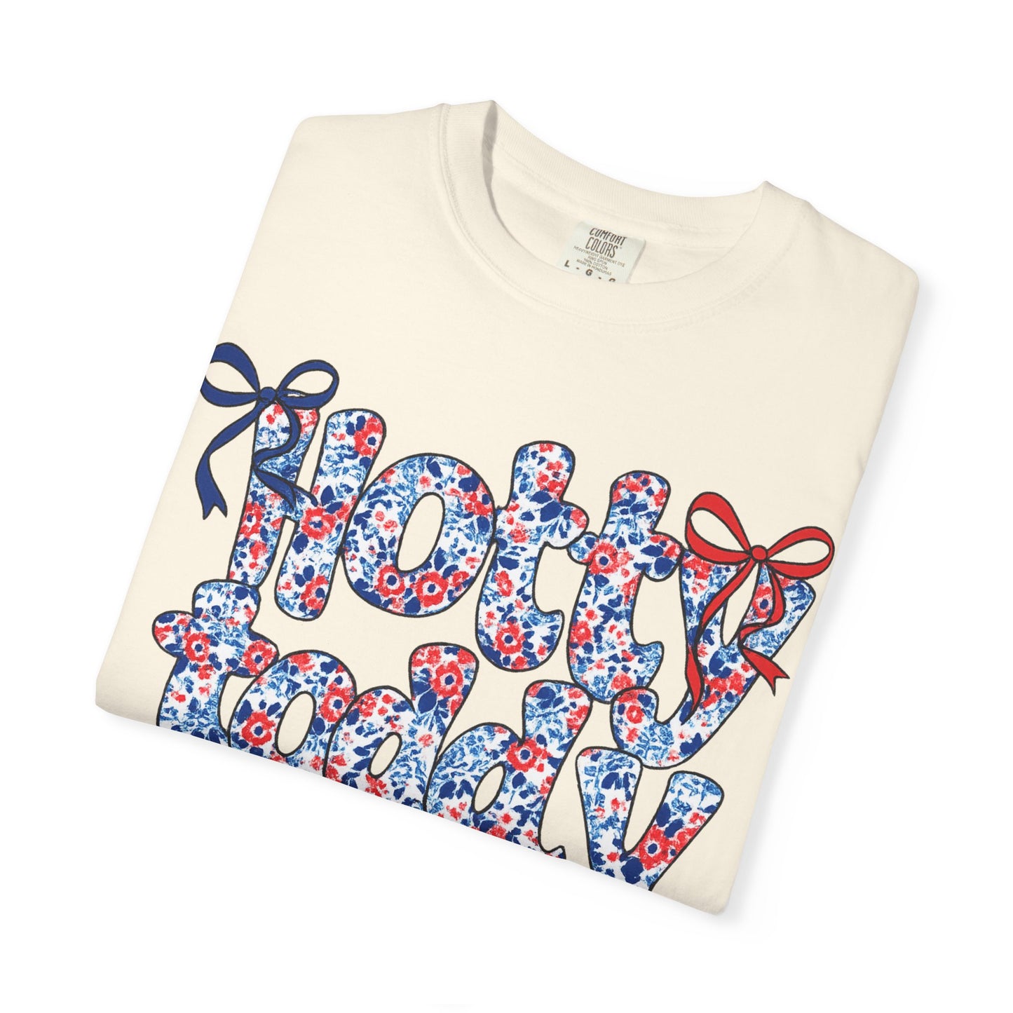 Floral Hotty Toddy Coquette Bow T-Shirt