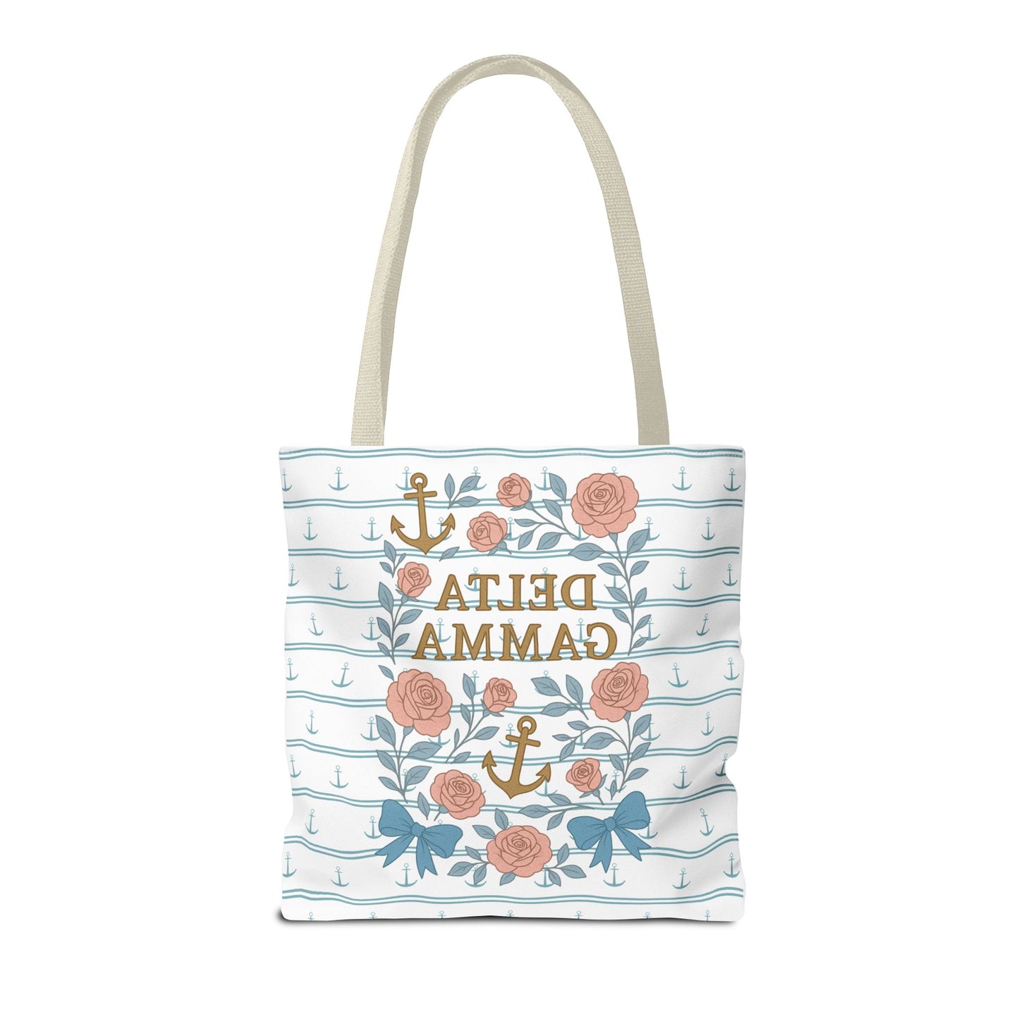 Floral Tote Bag - Delta Gamma Sisterhood Gift
