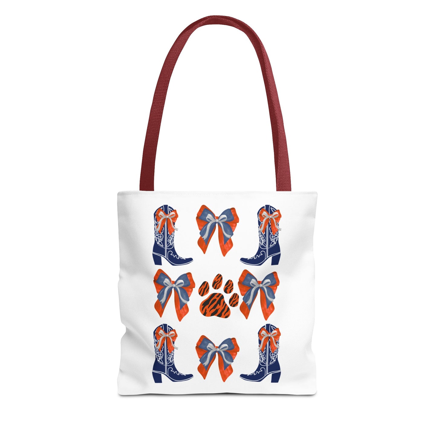 Au Tigers Spirit Tote Bag, Cute Accessories, Back to School, Gift for Sports Fans, Cheerleading Team Bag, war eagle, go tigers, auburn game day, auburn fan gift, graduation gift, auburn alumni