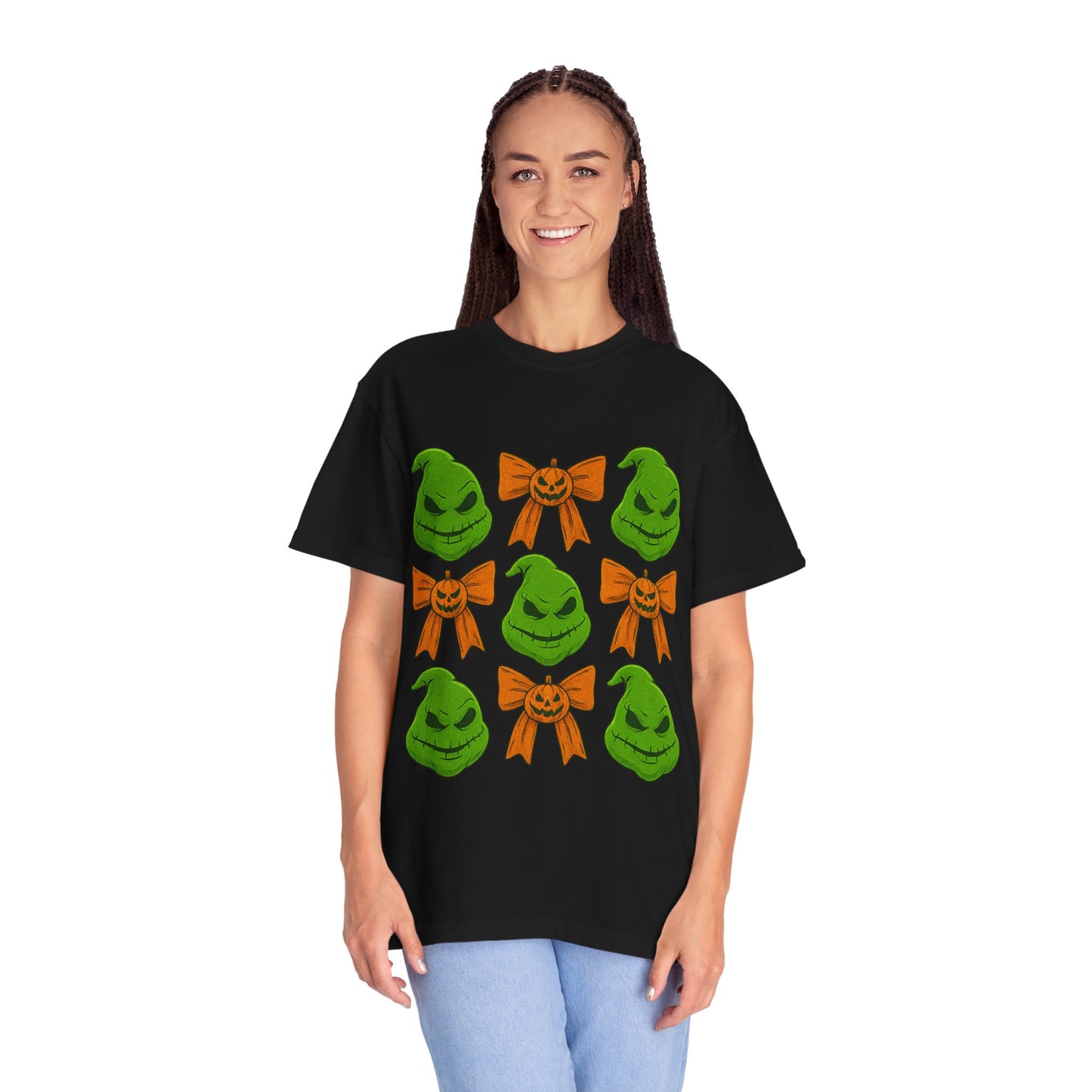 Oogie Boogie Holiday T-Shirt | Fun Gift for Christmas, Unisex Cotton Tee, Festive Apparel, Grinch Lovers, Green Character Design