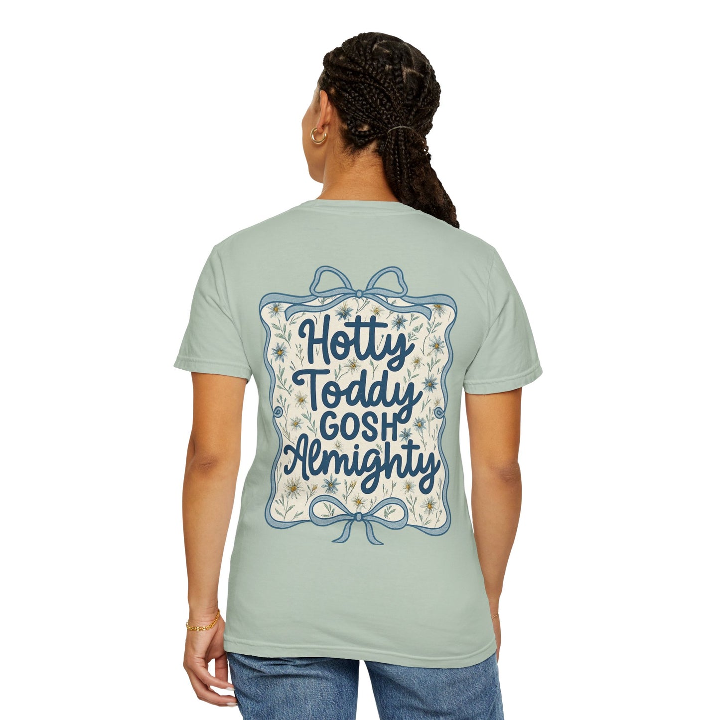 Gosh Almighty Unisex Garment-Dyed T-Shirt, Cozy Casual Wear, Perfect Gift for Fans, Summer Style, College Spirit Apparel, Outdoor Events