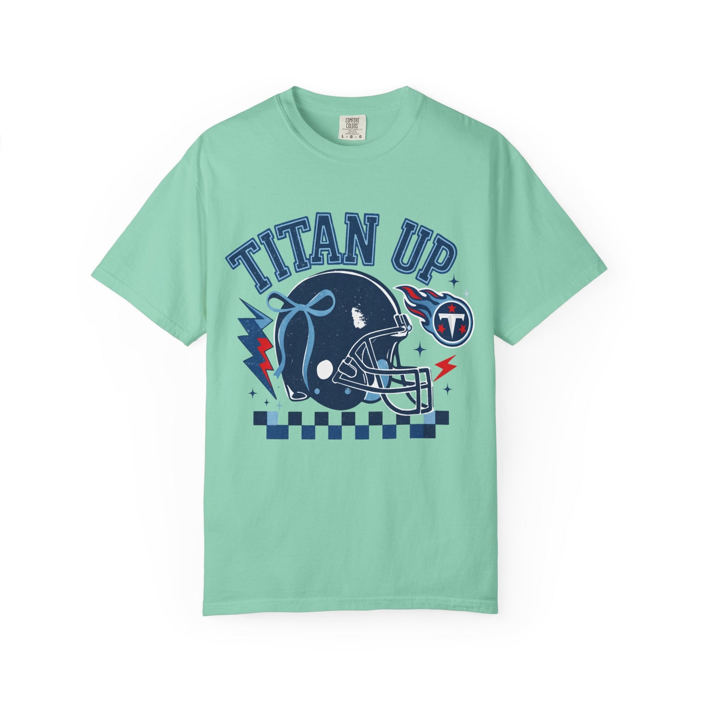 titan up tennessee Unisex Football Tee, Titan Up Shirt for Game Day, Casual Sportswear, Tailgating Apparel, Gift for Fans, Team Spirit Top